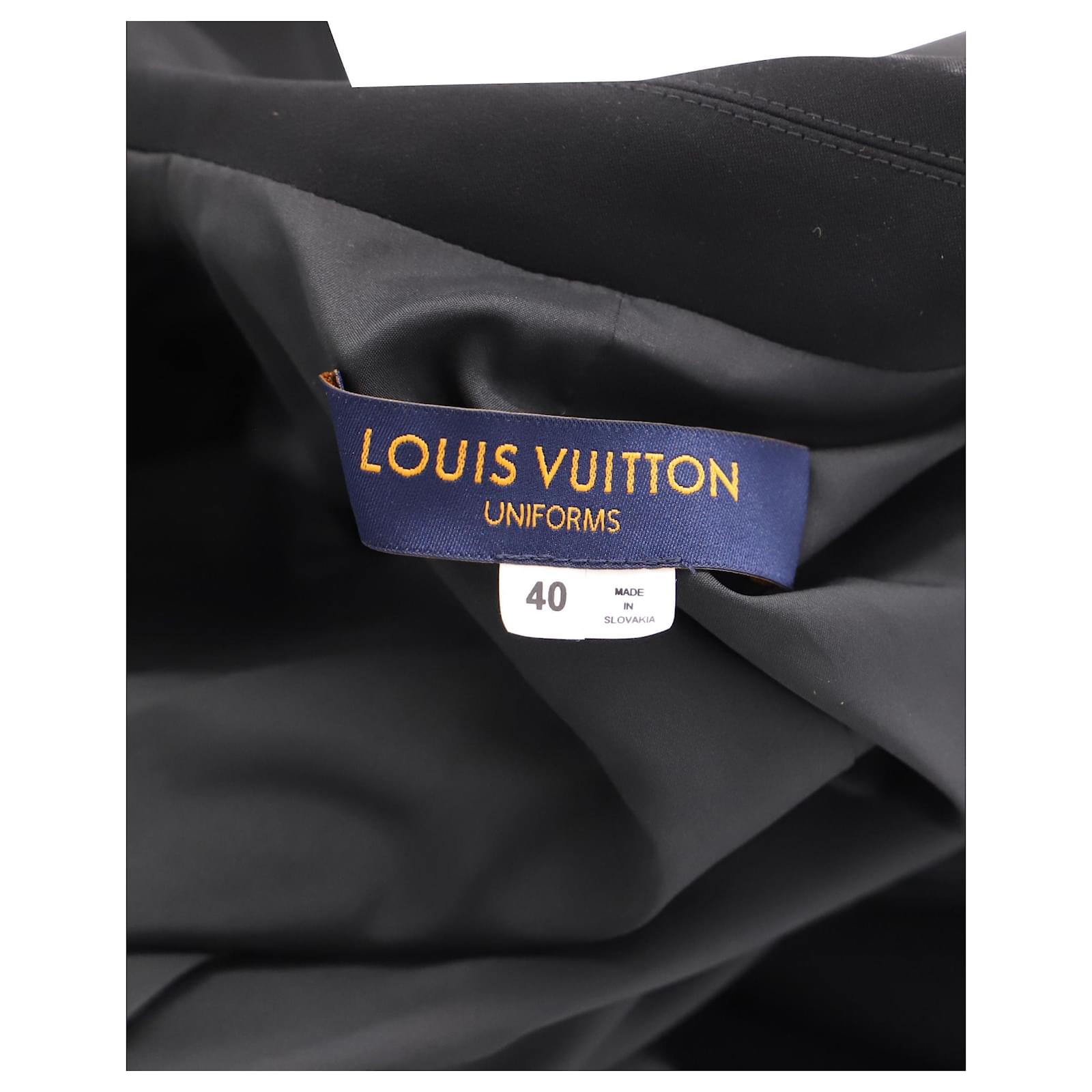 Louis Vuitton Louis Vuitton Uniforms Preppy Blazer In Black Polyester on  SALE