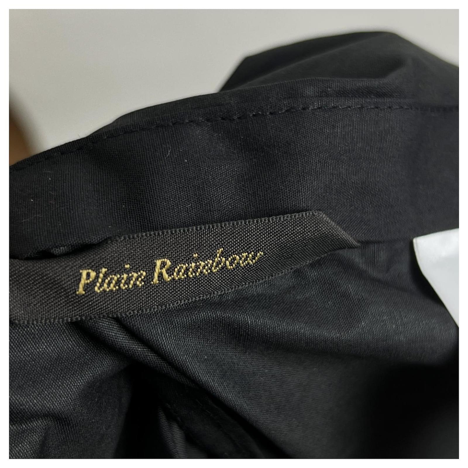 Louis Vuitton Black Cotton Plain Rainbow Men Pilot Pocket Shirt Size S  ref.524001 - Joli Closet