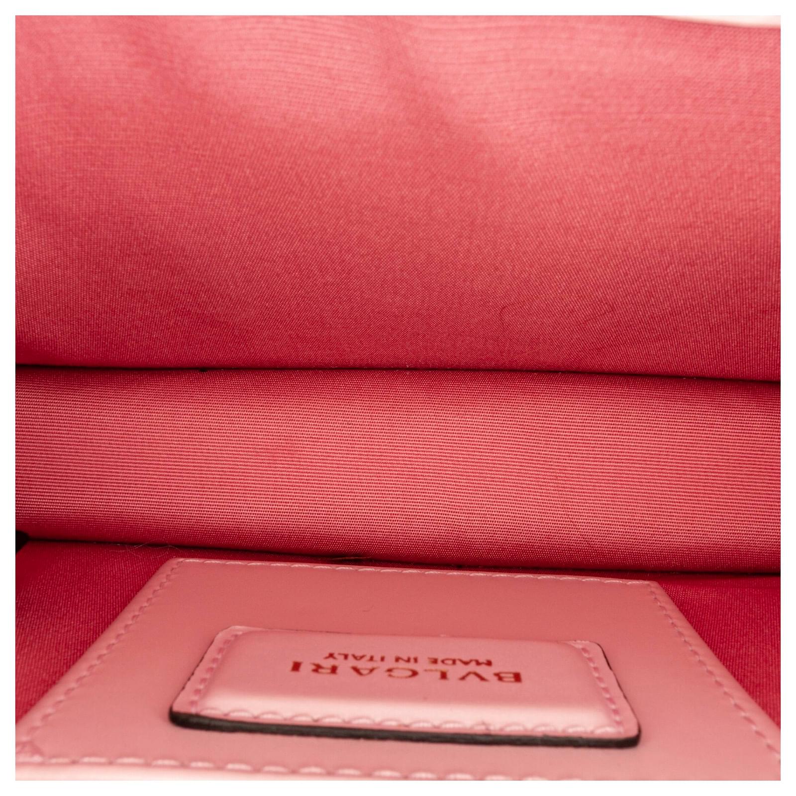 Bvlgari Serpenti Forever Leather Crossbody Bag- Pink 288714