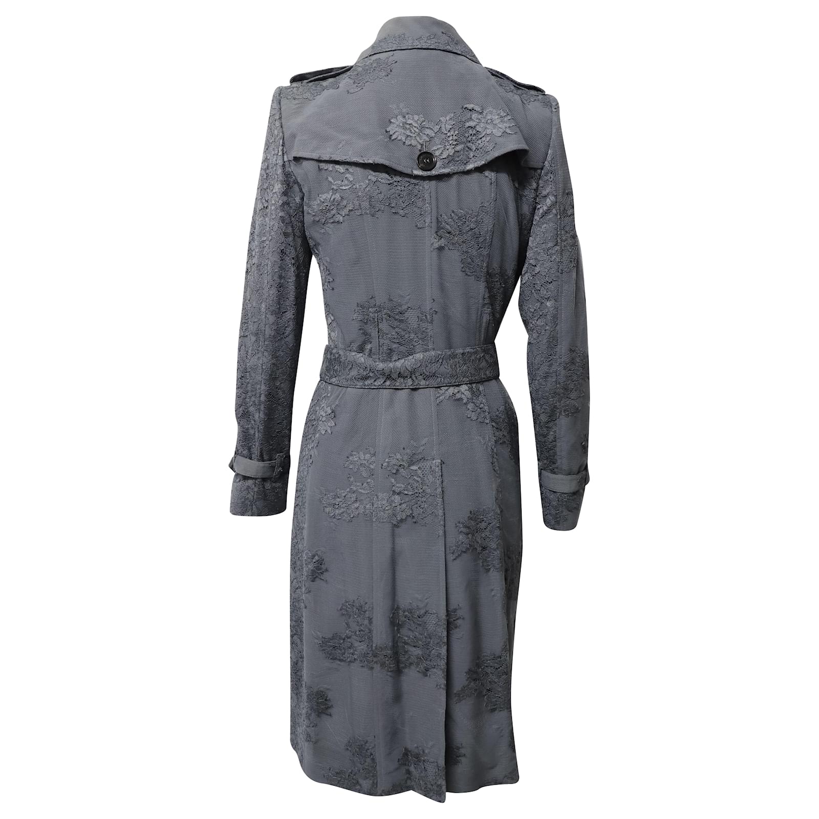 Burberry prorsum shop lace trench coat