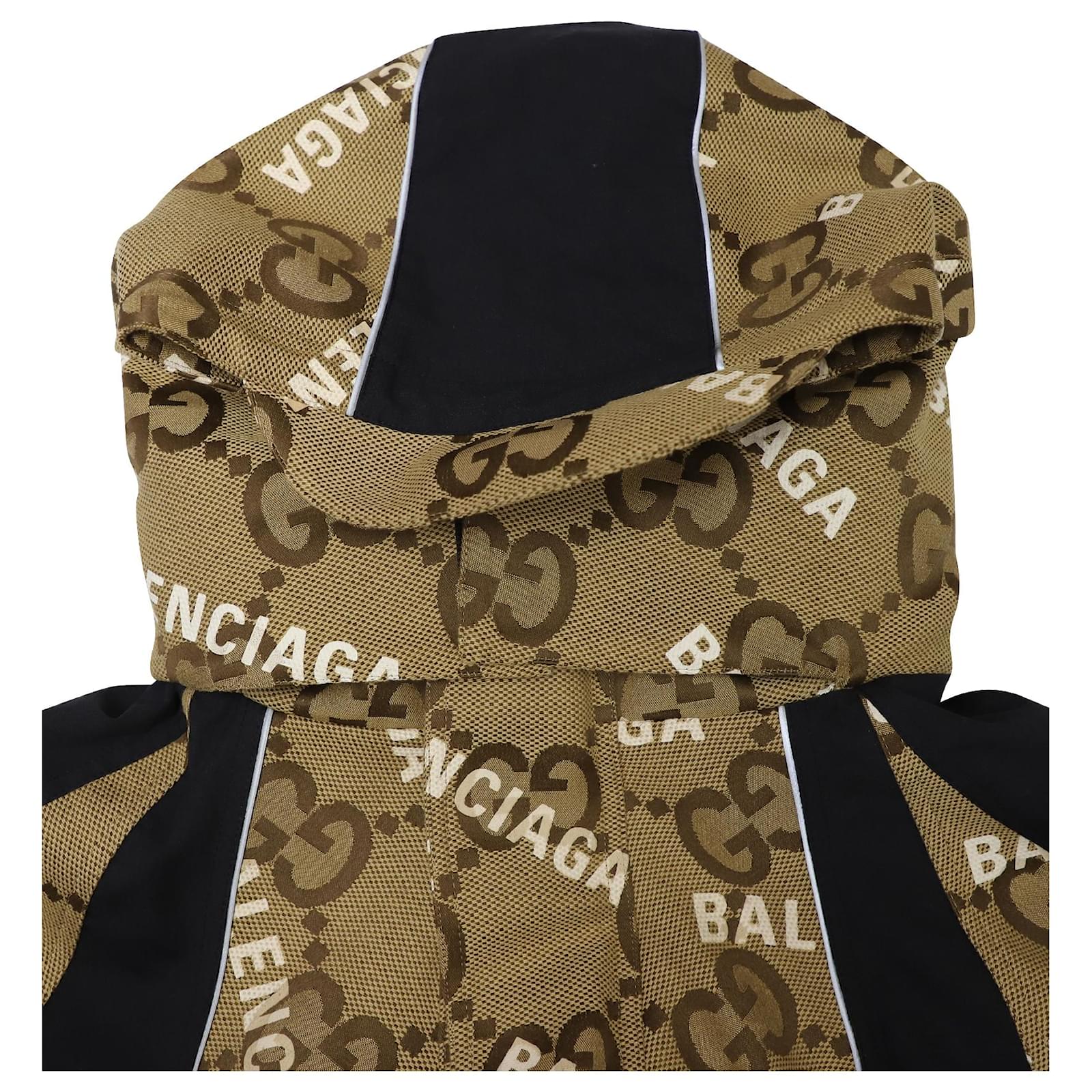 GUCCI 2021-22FW Gucci Balenciaga The Hacker Project Jumbo GG Jacket
