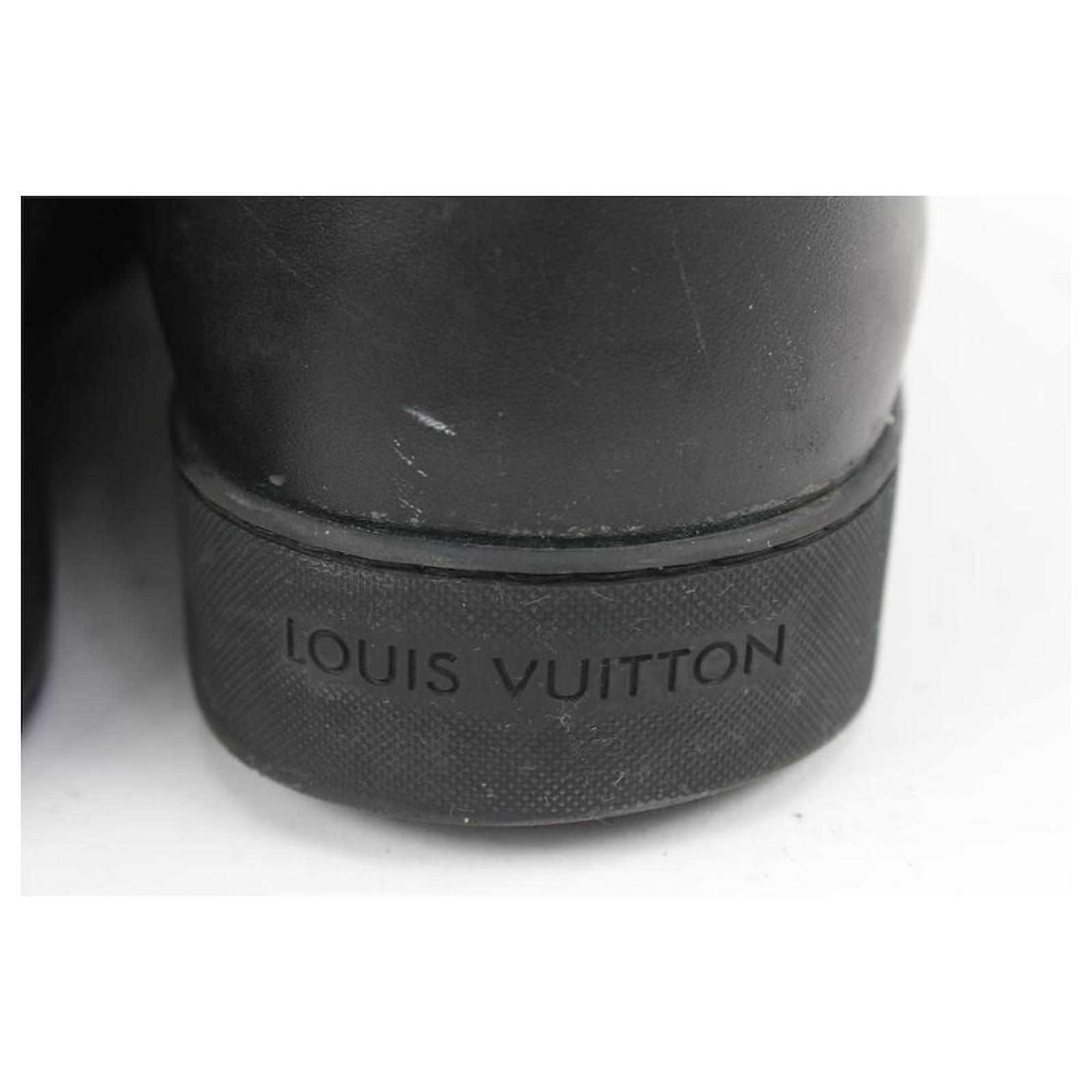 Louis Vuitton Luxembourg Sneaker Black Monogram Eclipse