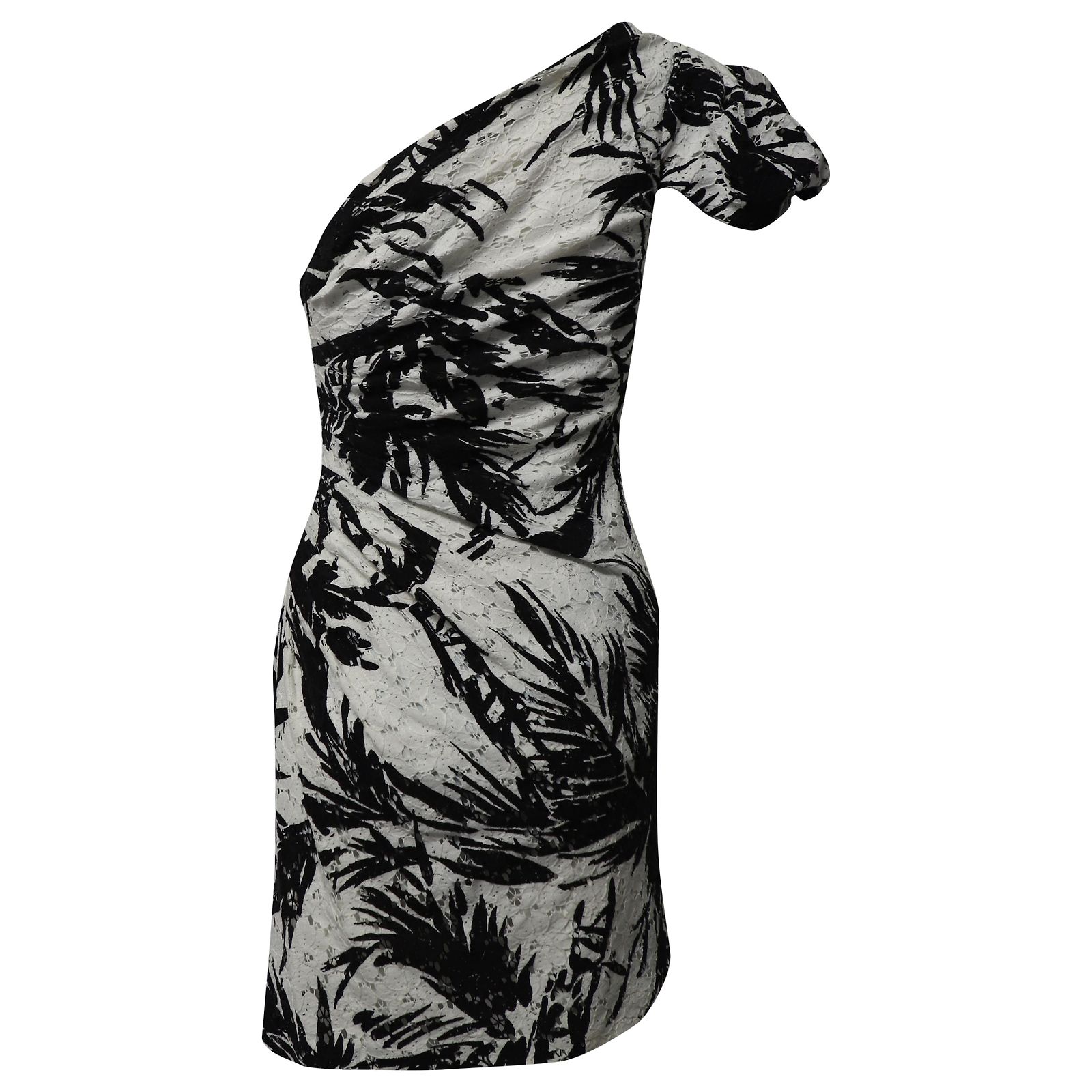 Robe Femme Lovely Day Multicolore Une épaule - Taille S/6 - Style Sheath - Occasion Très Bon état