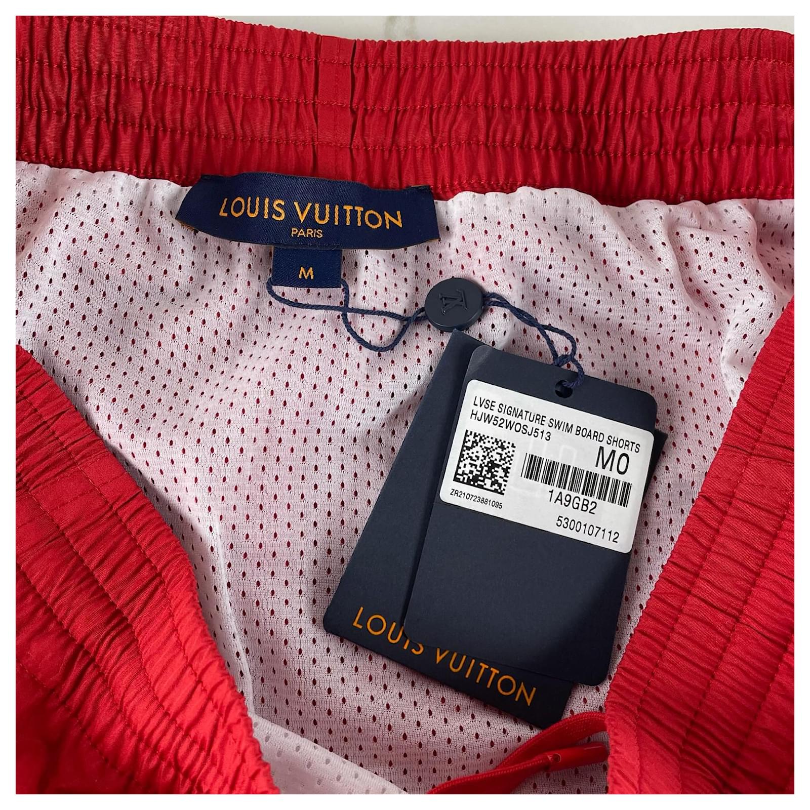 NWOT Louis Vuitton Monogram Men Swimming Trunk Shorts LV Sz Large