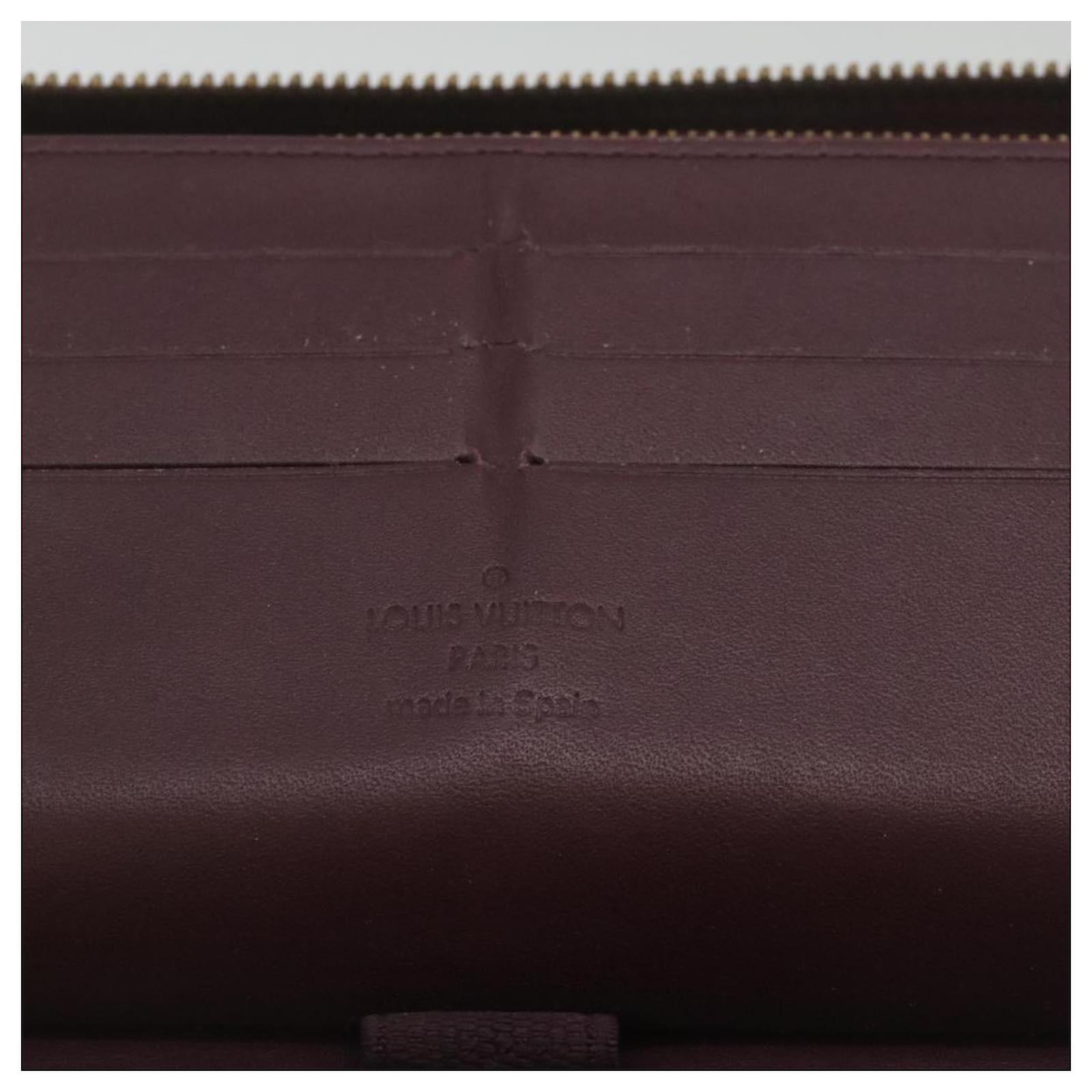 Louis Vuitton Damier Ebene Zippy Wallet Long Wallet N41661 LV Auth 37760