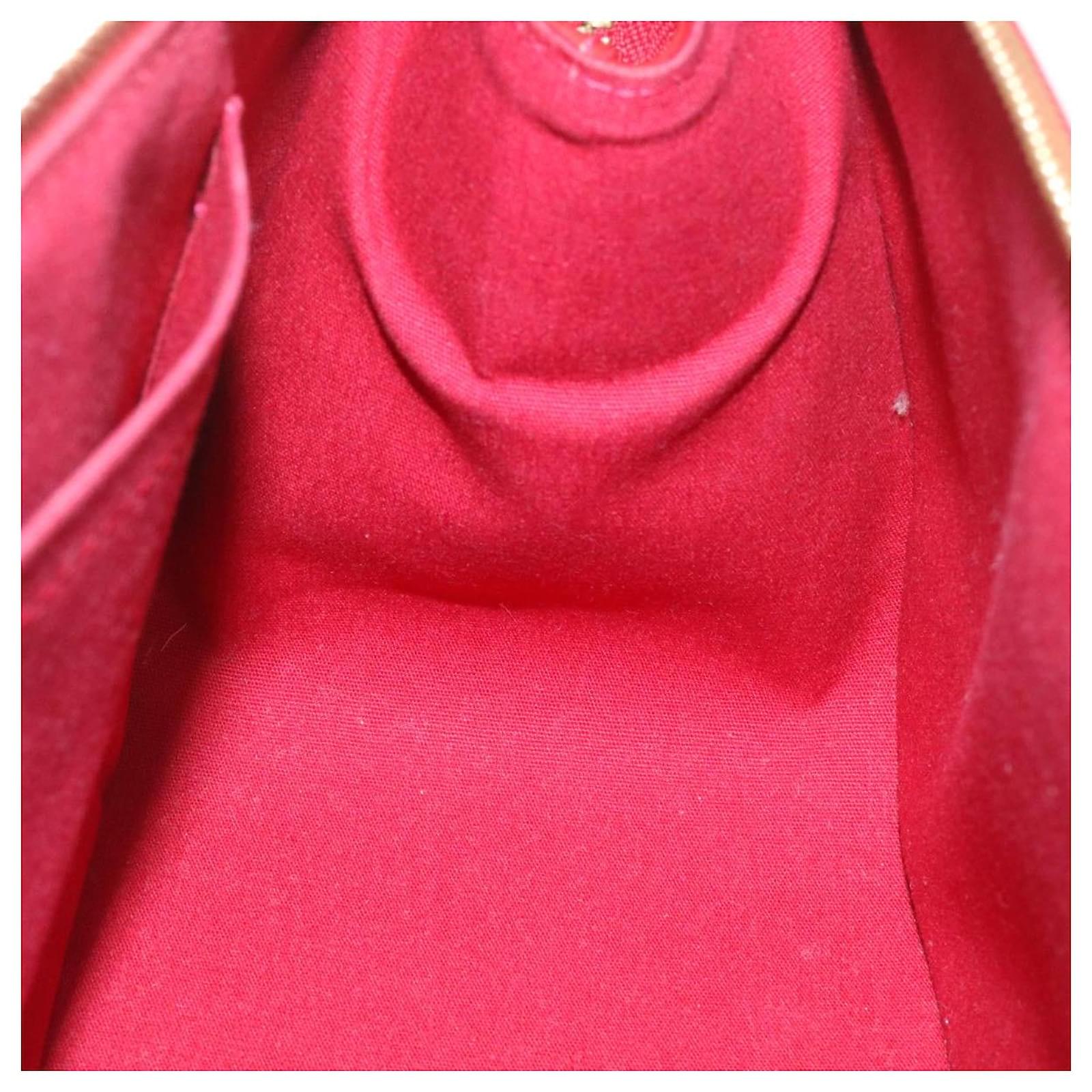 LOUIS VUITTON Monogram Vernis Rosewood Avenue Hand Bag Perle M93508 Auth  nh565 Patent leather ref.579726 - Joli Closet