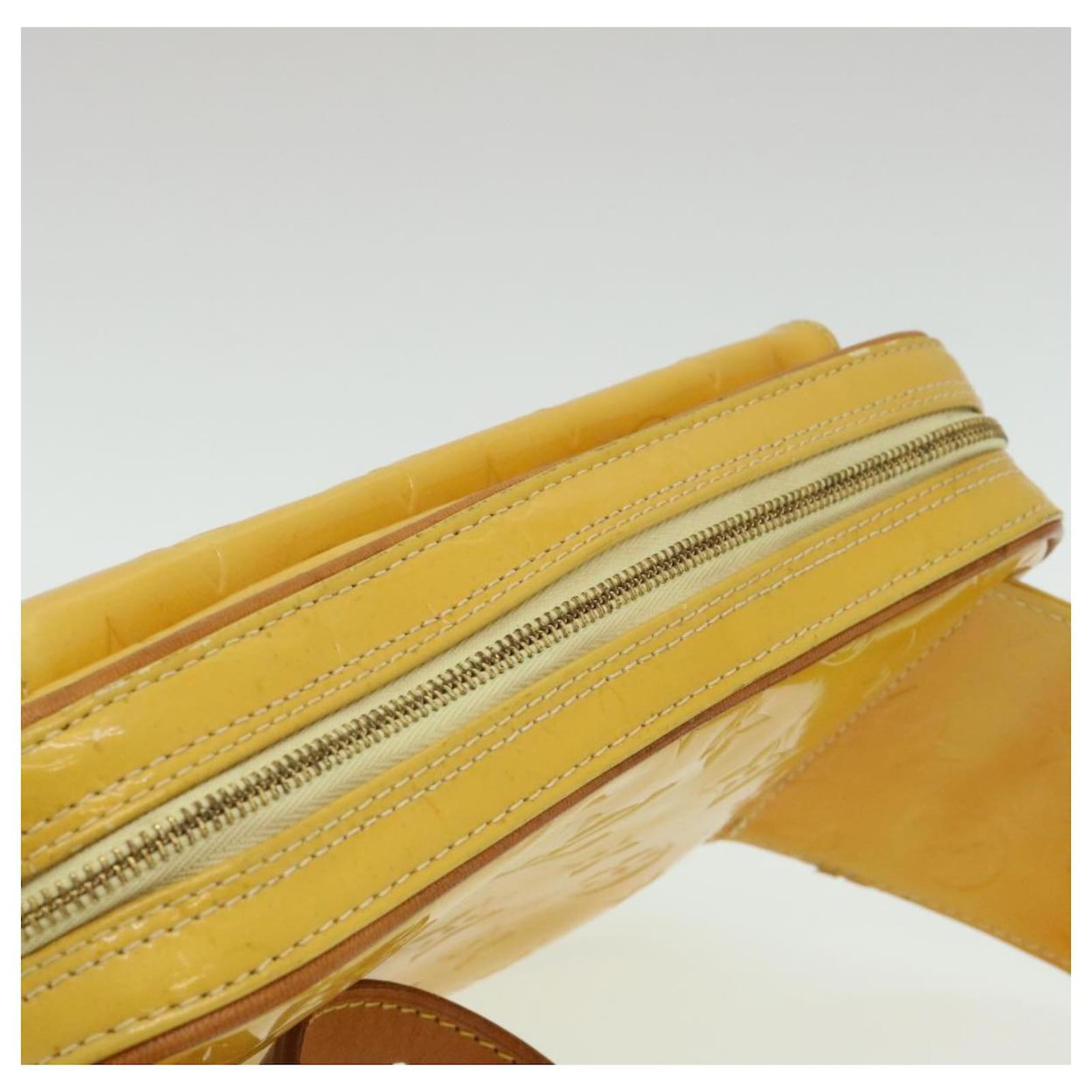 Louis Vuitton Vernis Fulton Bag - Yellow Waist Bags, Handbags - LOU458767