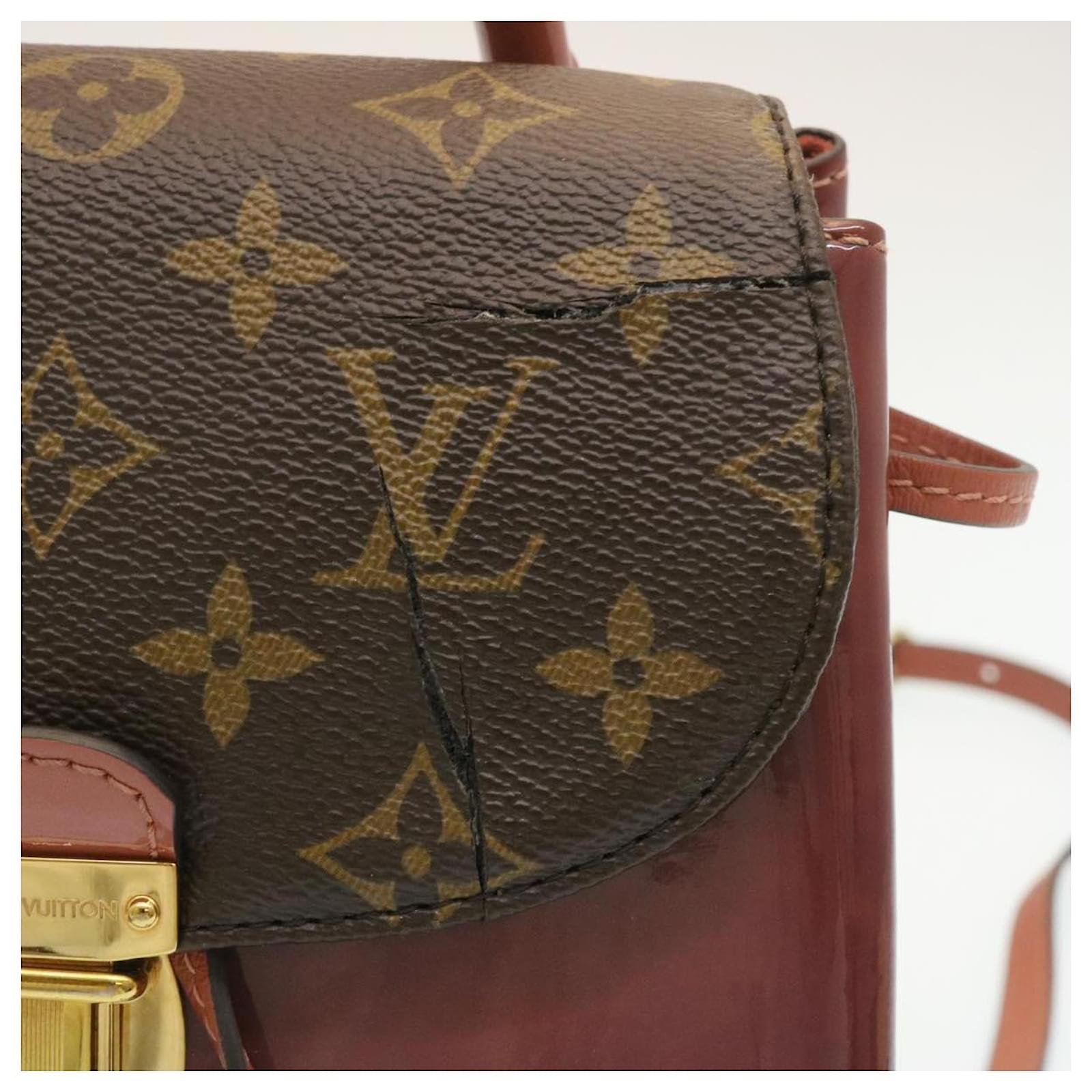 Louis Vuitton Hot Springs Monogram Vernis Leather Bag