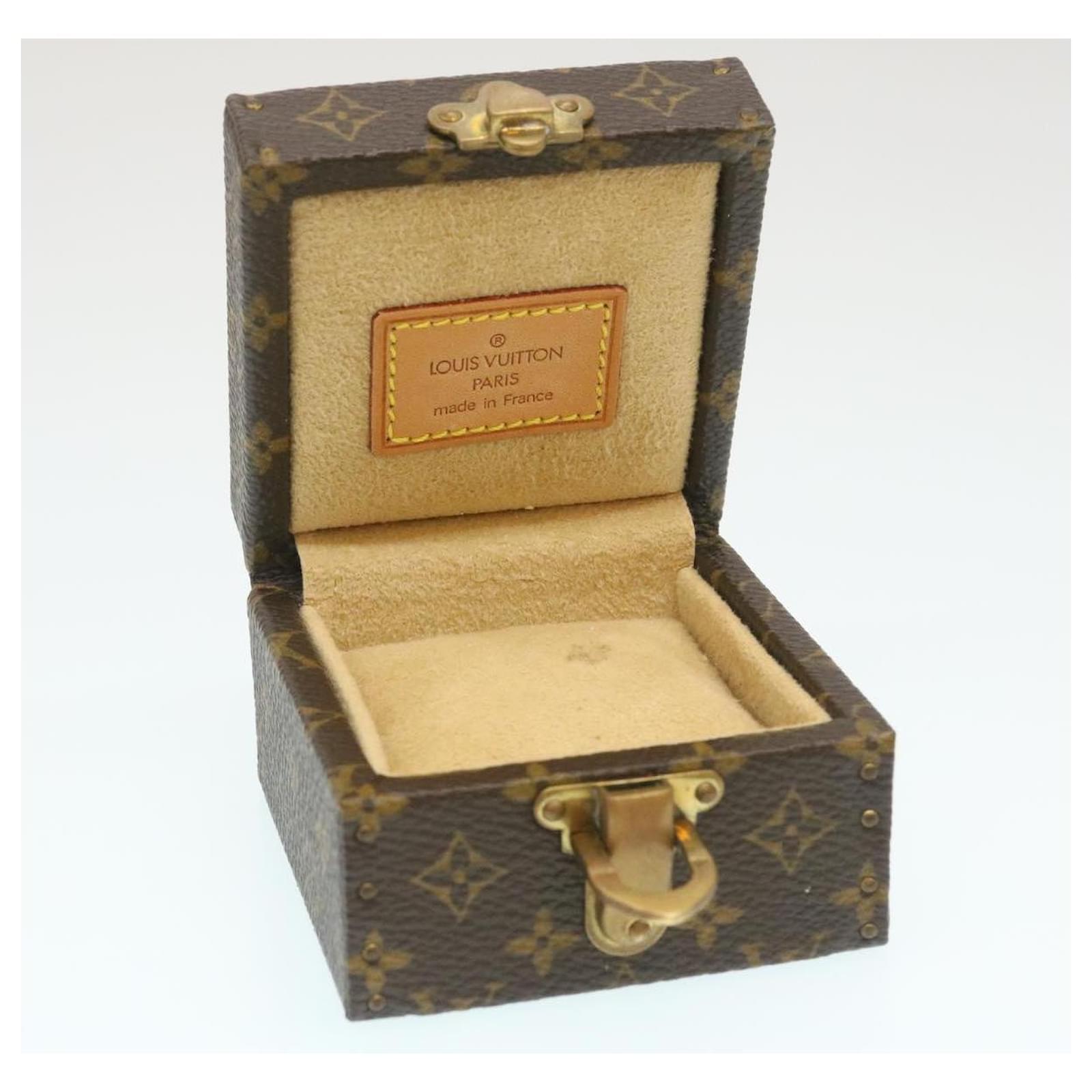 LOUIS VUITTON Monogram Eccrine Declaration Jewelry Box M21010 LV Auth  32529A