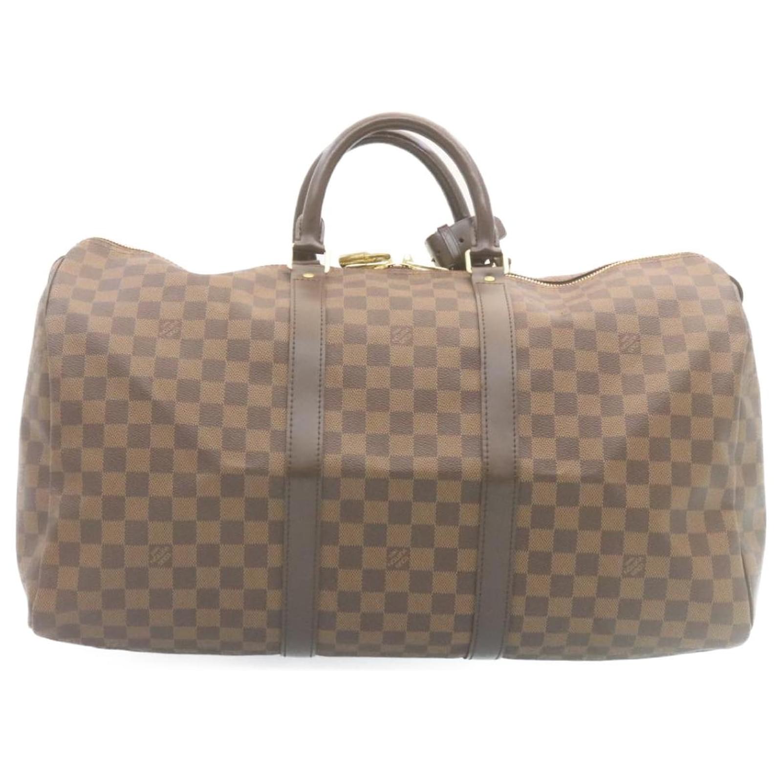 LOUIS VUITTON LOUIS VUITTON Keepall 50 Boston bag N41427 Damier