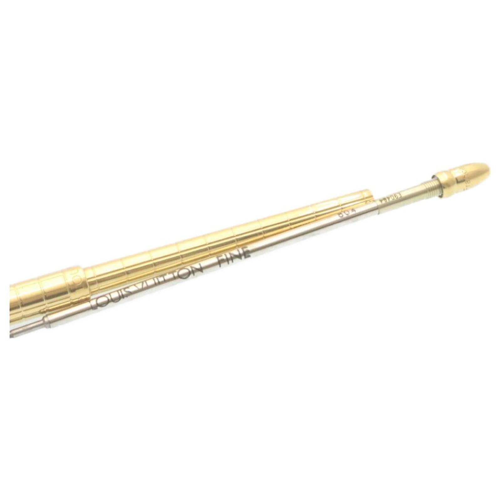 LOUIS VUITTON Sharp Pen Stylo Agenda Mechanical Pencil Gold Tone