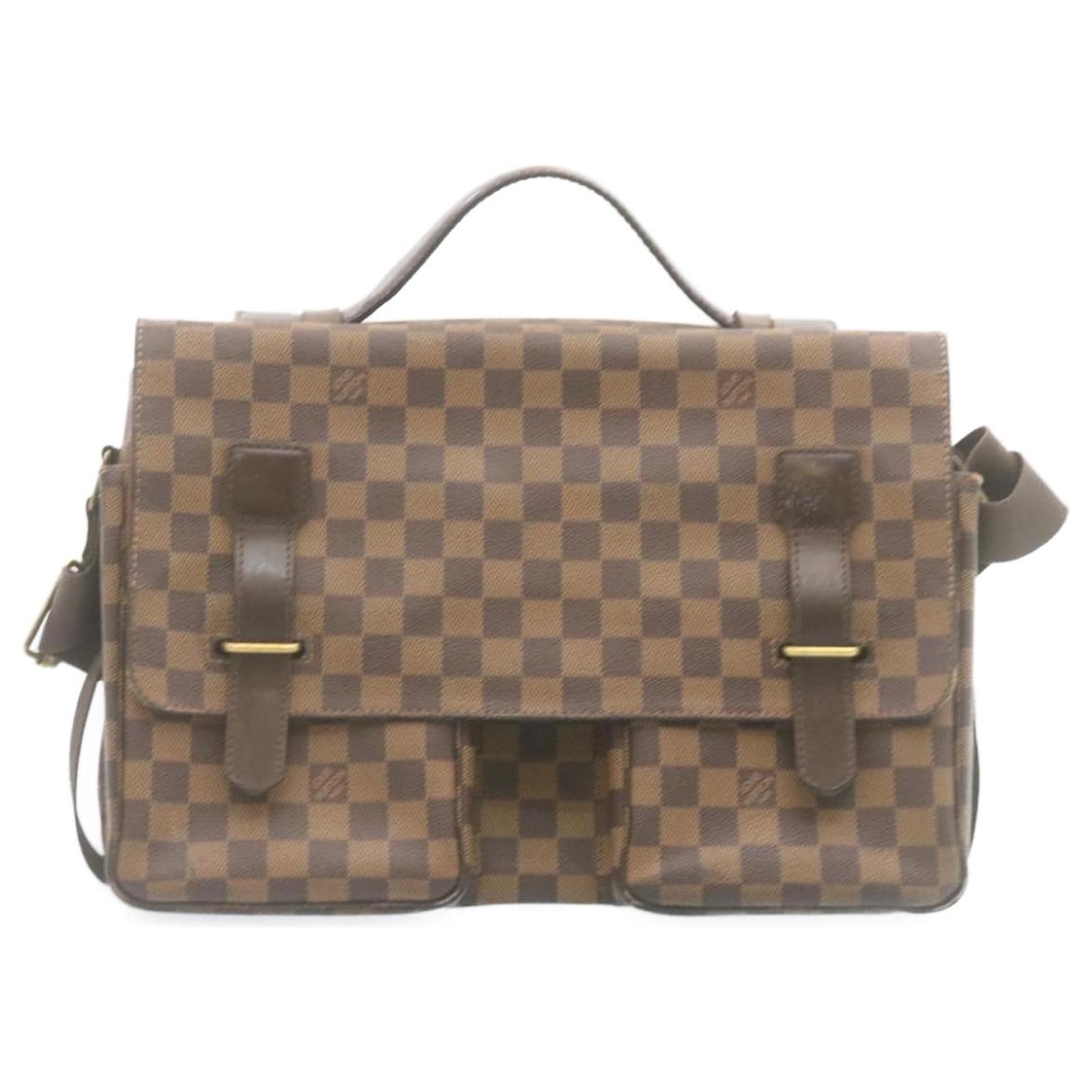 Louis Vuitton Broadway N42270 Damier Ebene Canvas 2way Shoulder