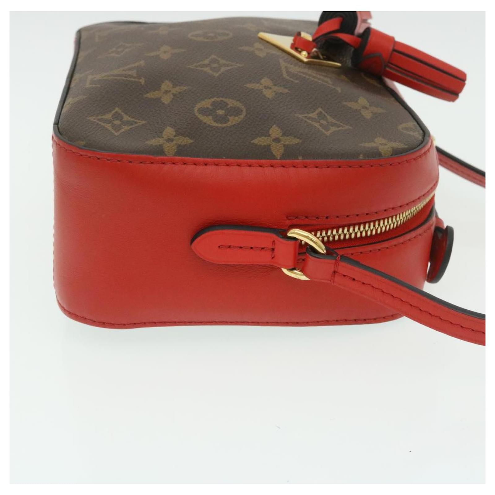 Louis Vuitton Monogram Saintonge M43556 Red Cloth ref.888411 - Joli Closet