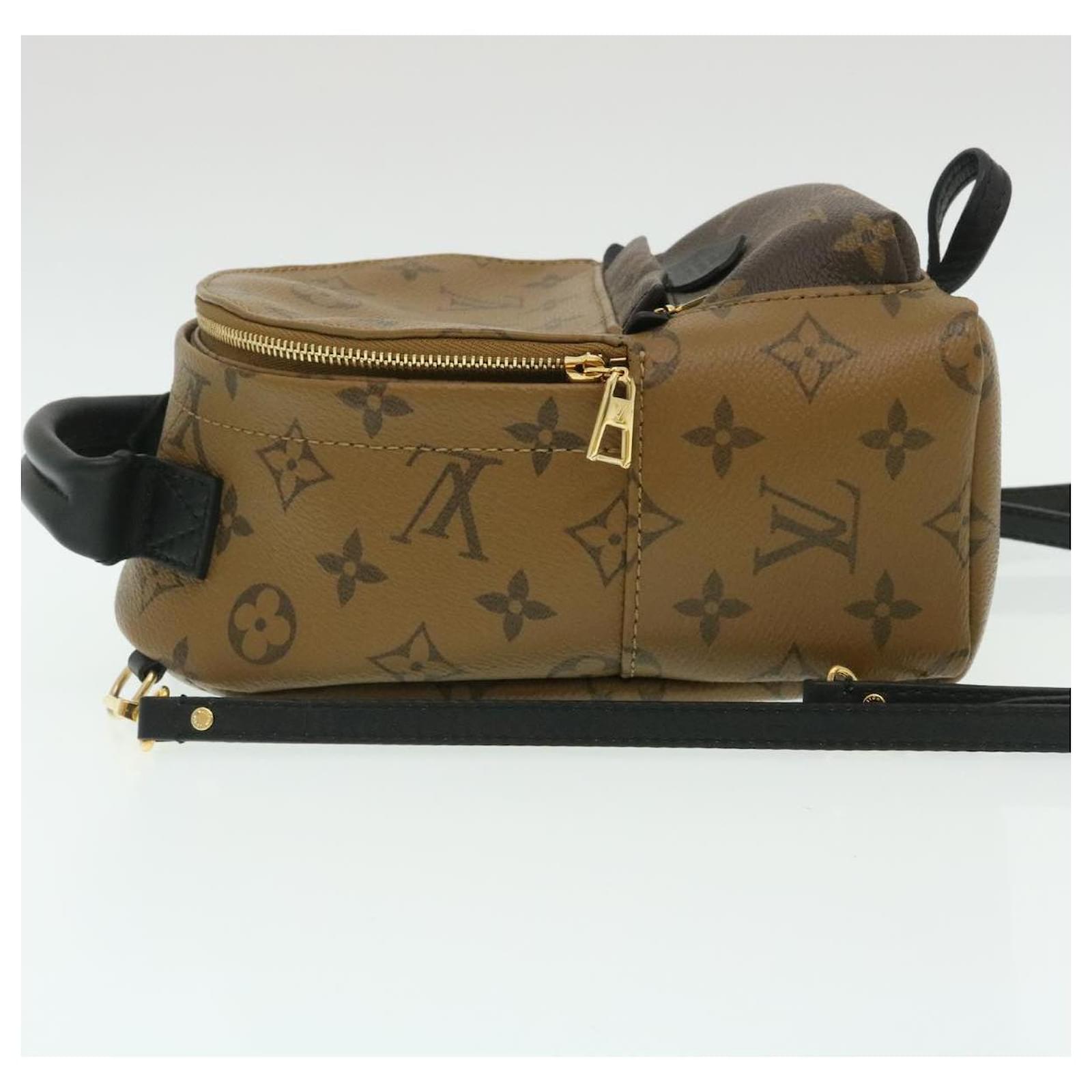 LOUIS VUITTON Monogram Reverse Palm Springs Mini Backpack M44872 LV Auth  25969 ref.531424 - Joli Closet