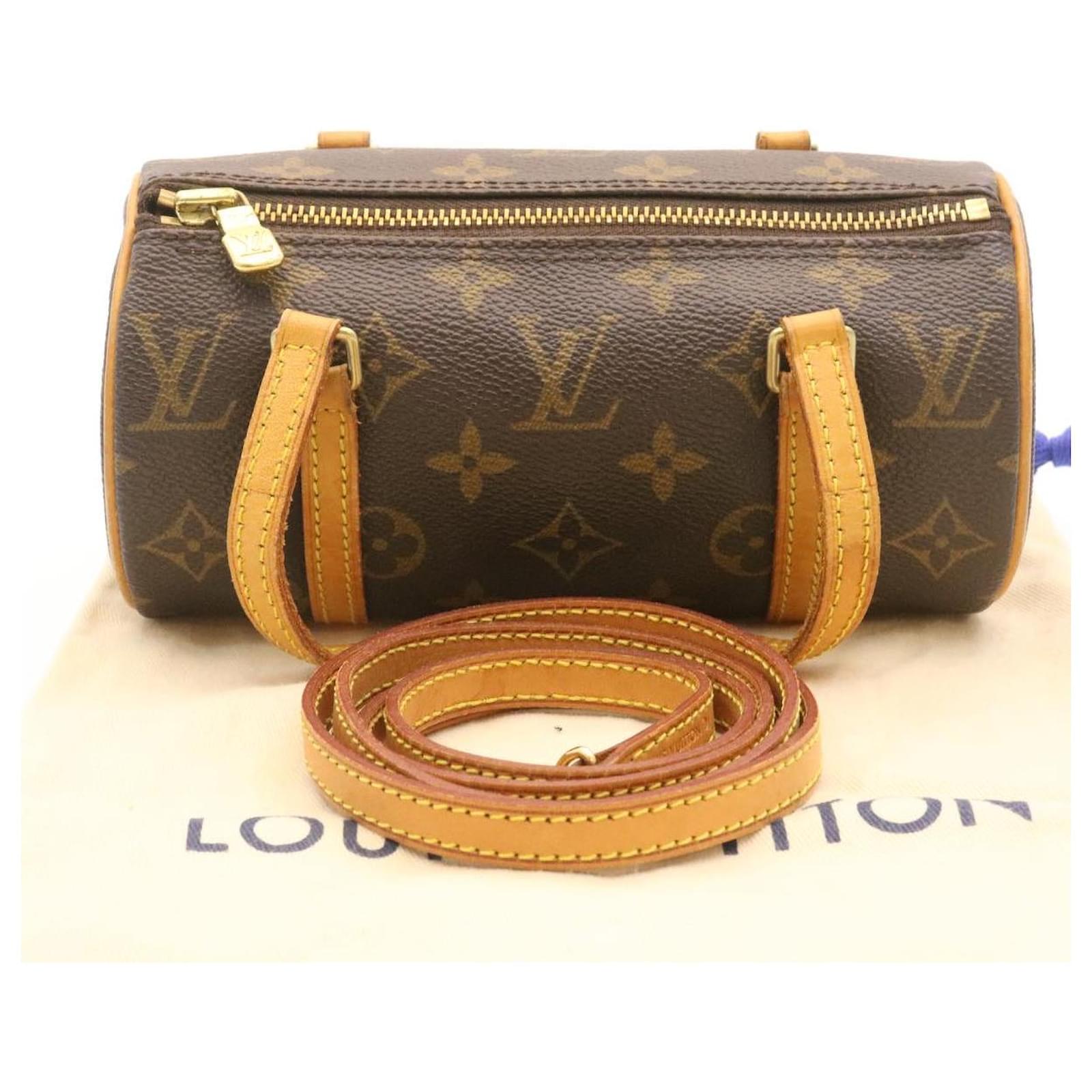 Louis Vuitton LOUIS VUITTON Monogram Papillon 19 handbag M51389 gold metal  fittings