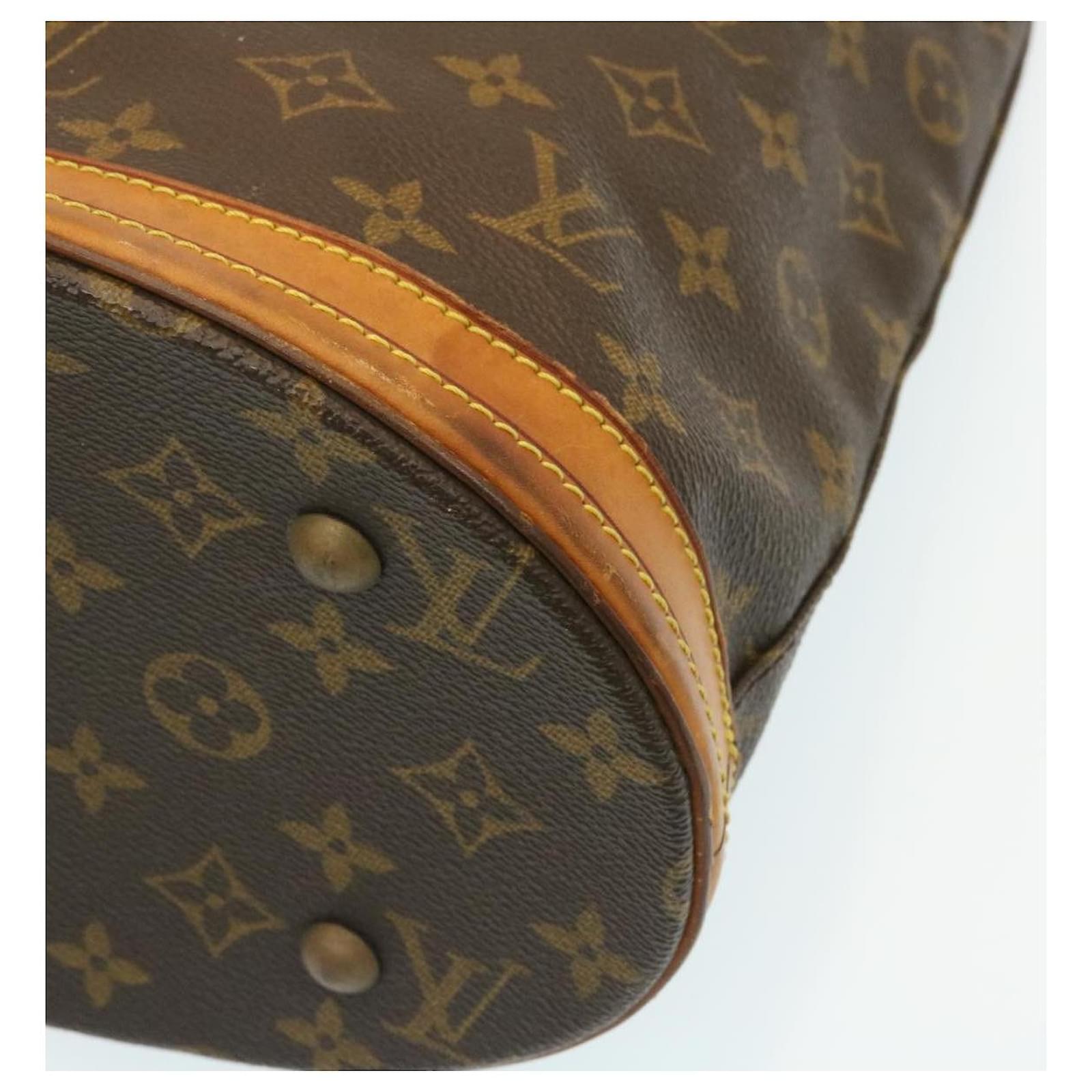 LOUIS VUITTON Monogram Bucket PM Shoulder Bag M42238 LV Auth bs677