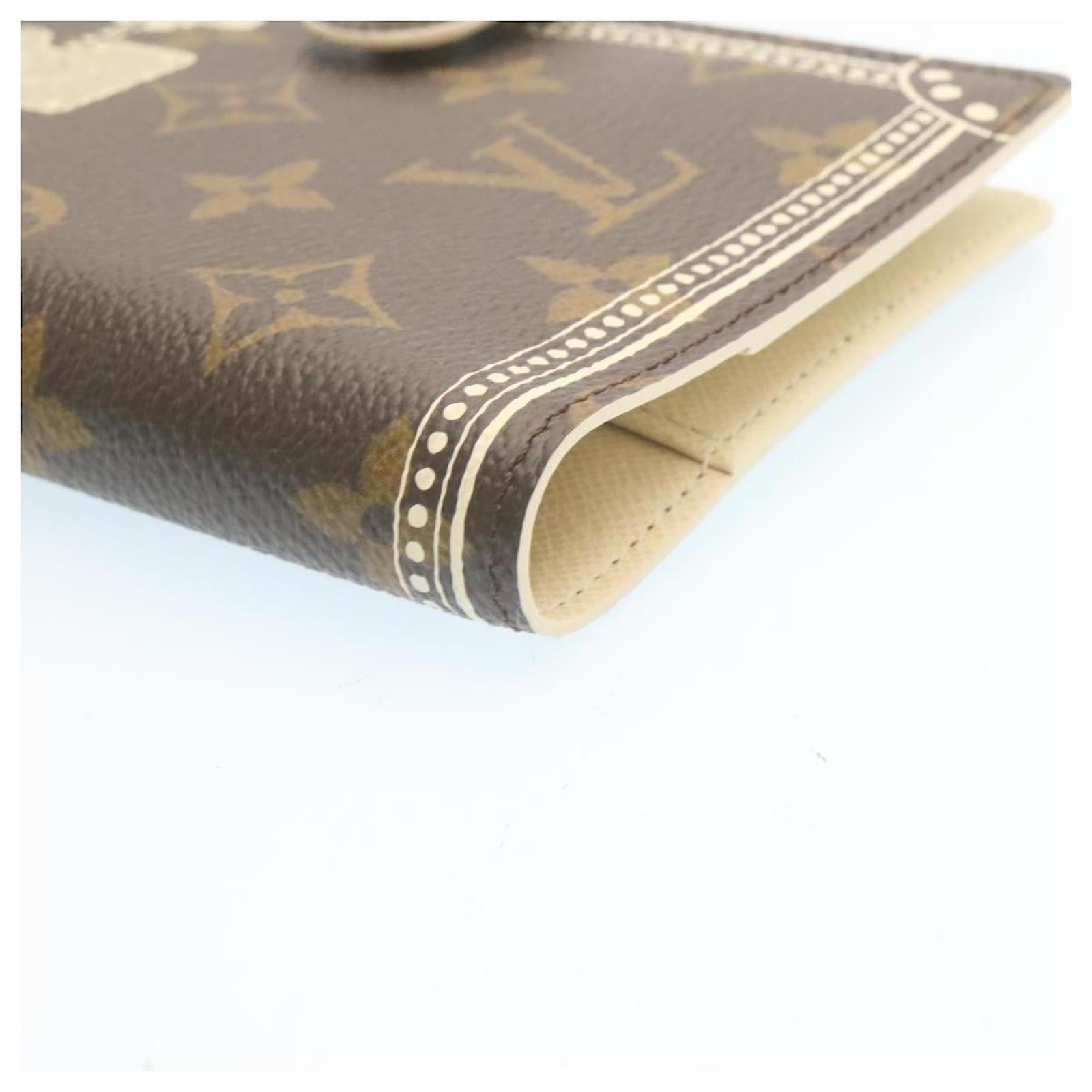 LOUIS VUITTON Monogram Malvoire Agenda PM Day Planner Cover R20965 LV Auth  tp088 Cloth ref.531883 - Joli Closet