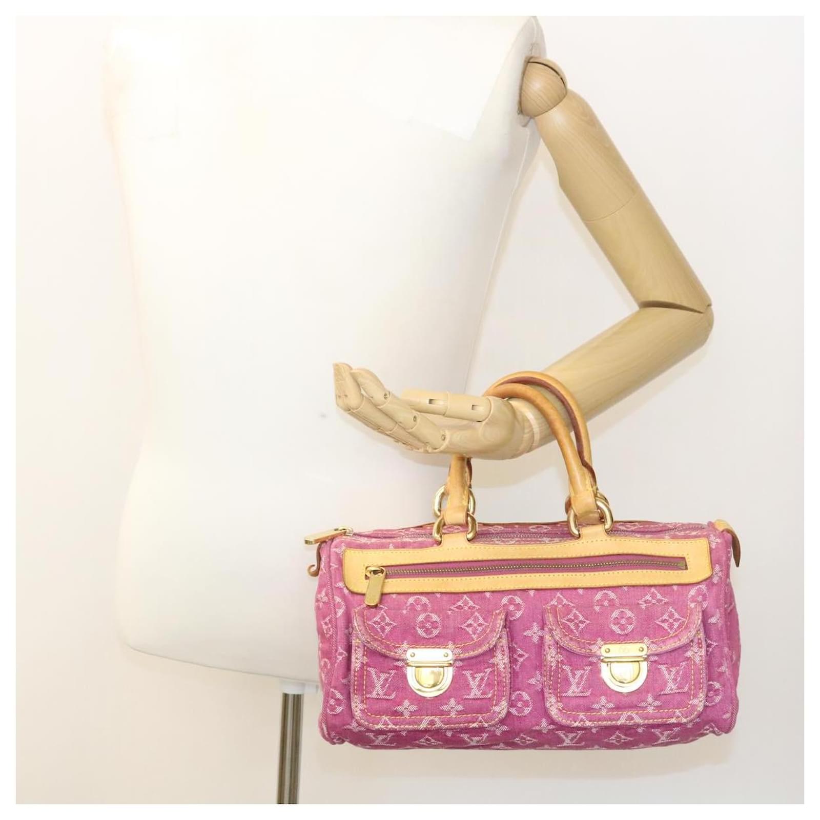 LOUIS VUITTON Monogram Denim Neo Speedy Hand Bag Pink M95019 LV Auth bs345  ref.531990 - Joli Closet