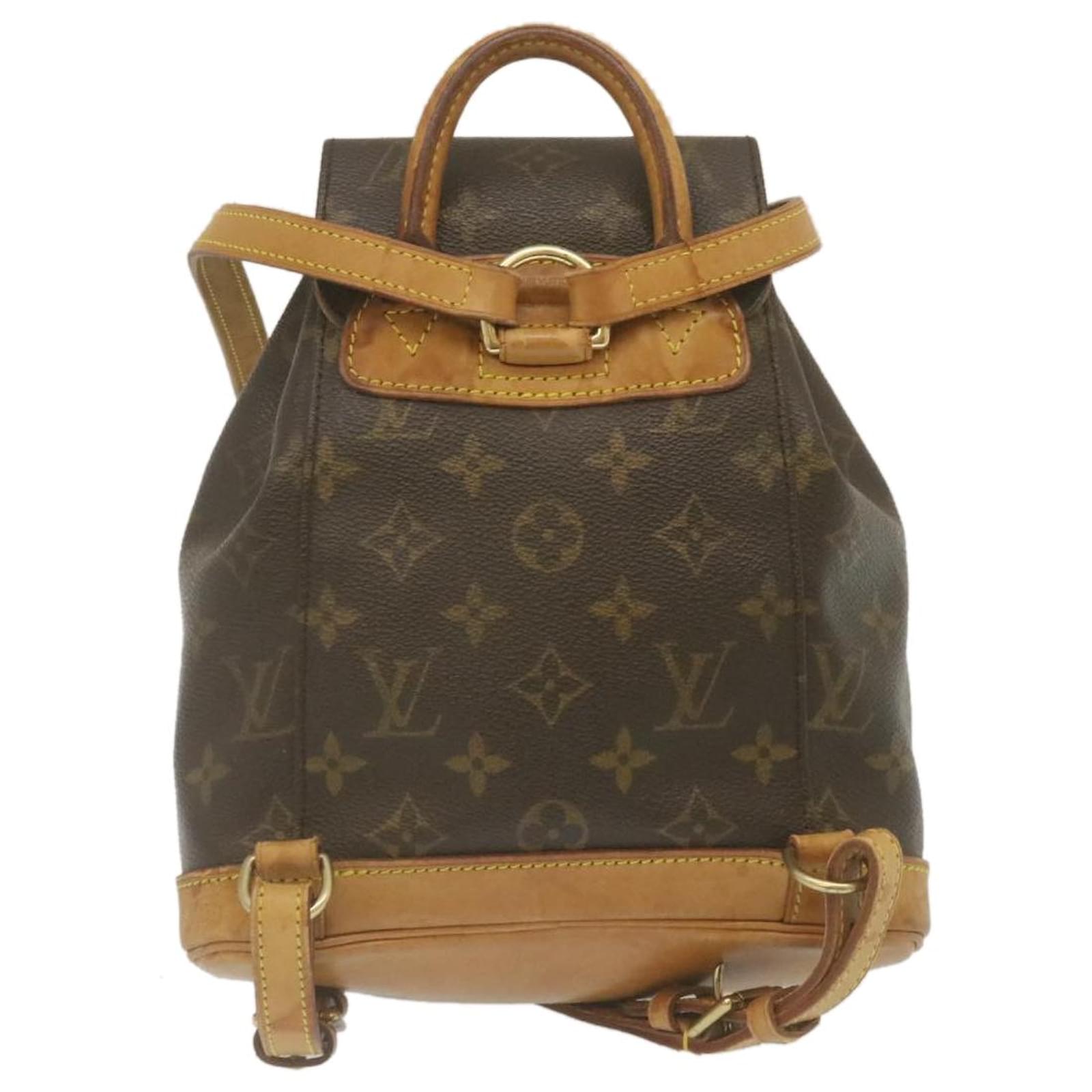 LOUIS VUITTON Monogram Montsouris PM Backpack M51137 LV Auth ai309