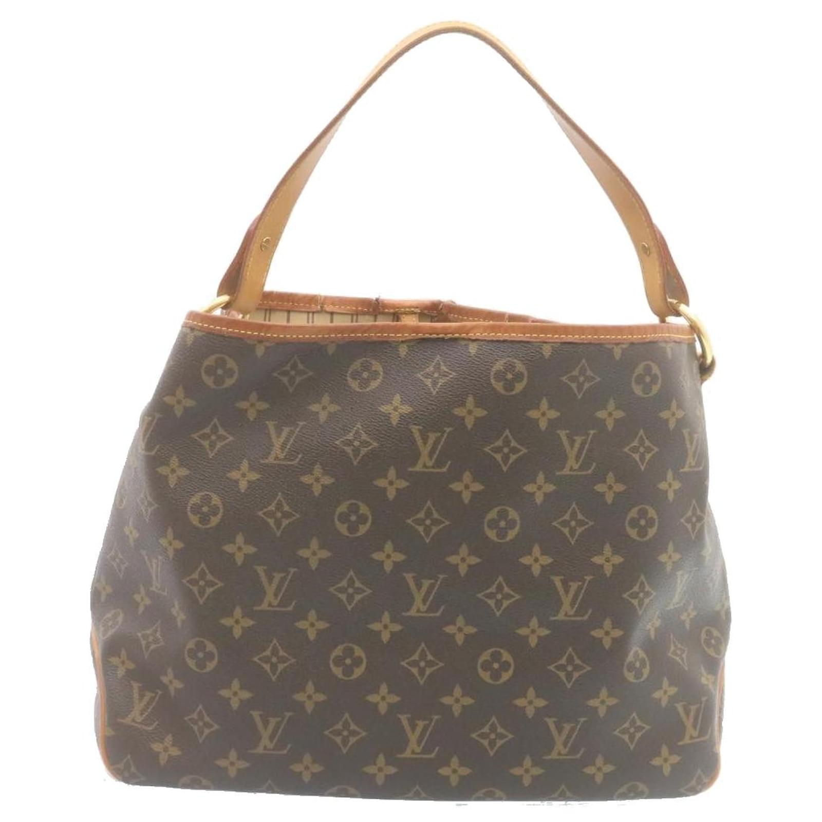 Louis Vuitton LV Shoulder Bag M40352 Delightful PM Brown Monogram