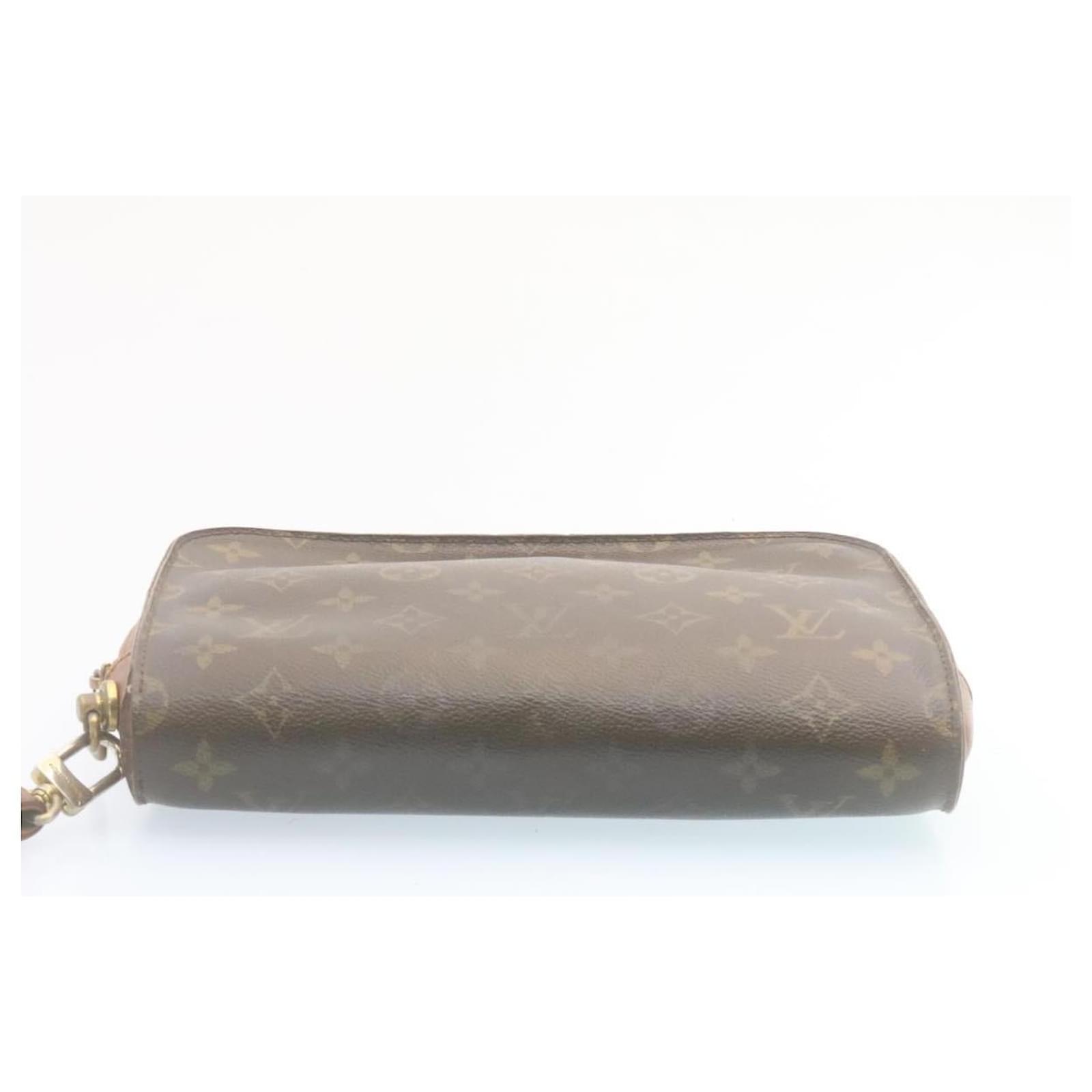 LOUIS VUITTON Monogram Orsay Clutch Bag M51790 LV Auth ep998 Cloth  ref.981624 - Joli Closet