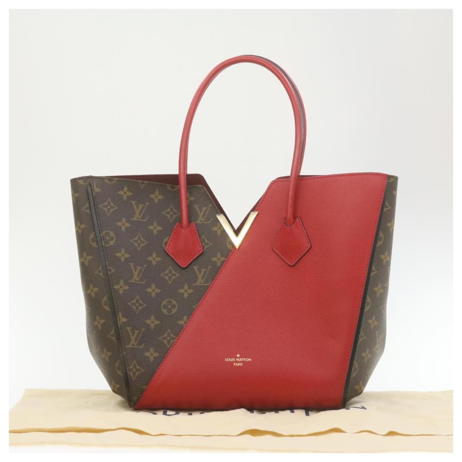 LOUIS VUITTON LOUIS VUITTON Kimono MM Tote Bag M40459 Monogram canvas Red  Used M40459｜Product Code：2101216608665｜BRAND OFF Online Store