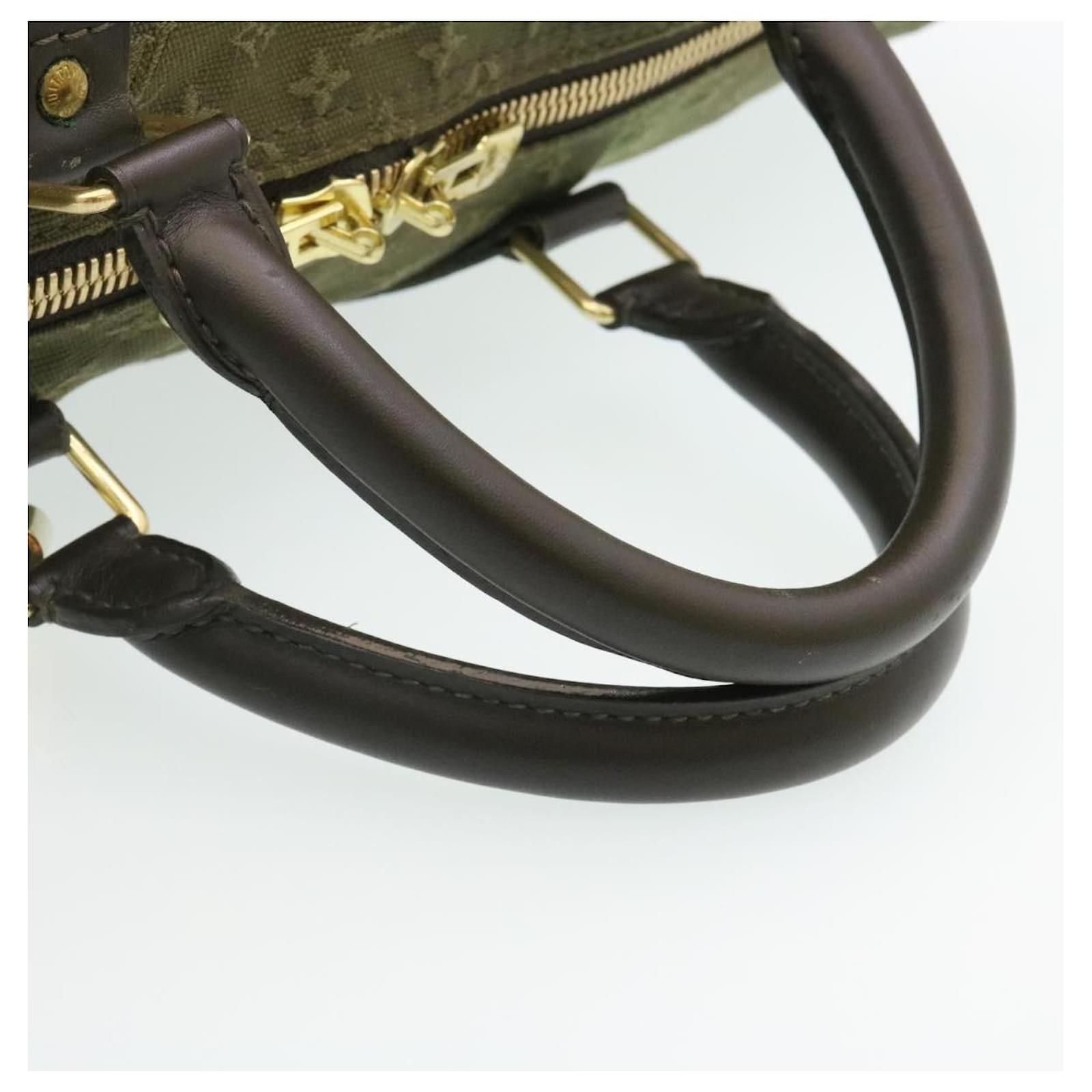 LOUIS VUITTON Monogram Mini Keepall Bandouliere55 Boston Bag Khaki LV Auth  29090 ref.532722 - Joli Closet