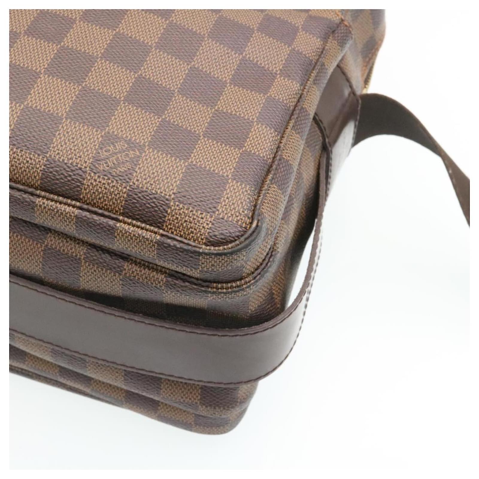 LOUIS VUITTON Damier Ebene Naviglio Shoulder Bag N45255 LV