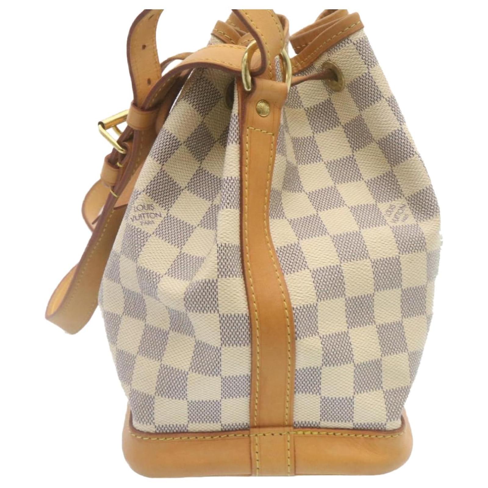 LOUIS VUITTON Damier Azur Canvas Noe BB Shoulder Crossbody Bag