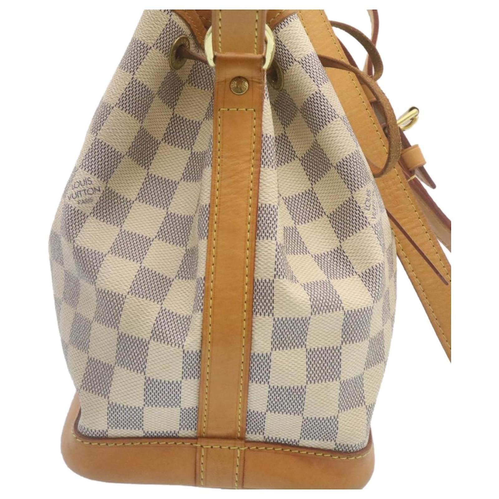 LOUIS VUITTON Damier Azur Noe BB Shoulder Bag N41220 LV Auth 39232