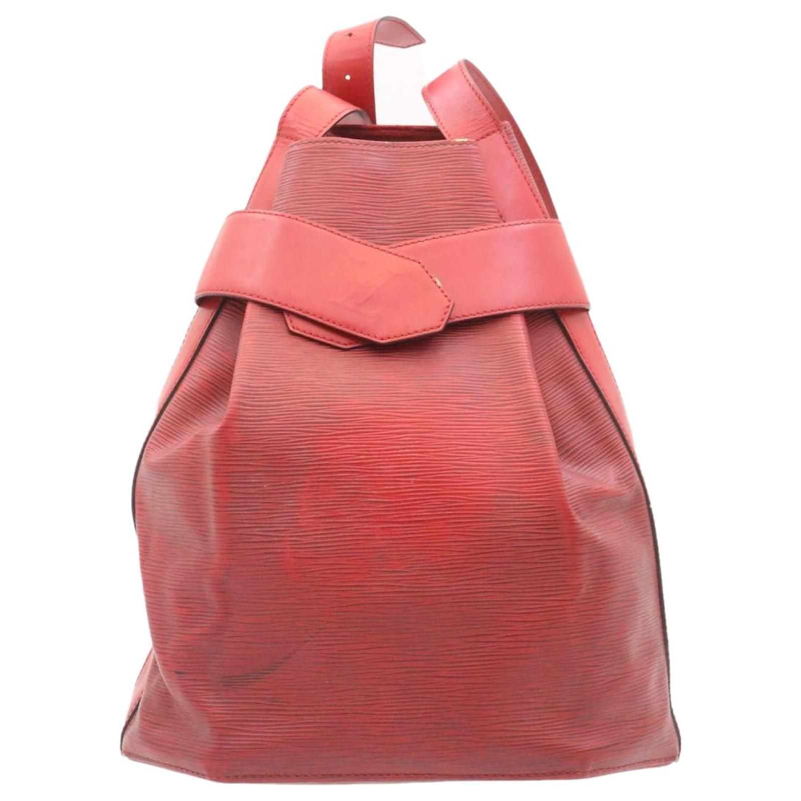 LOUIS VUITTON Epi Sac De Paul GM Shoulder Bag Red M80197 LV Auth 28768  Leather ref.533096 - Joli Closet