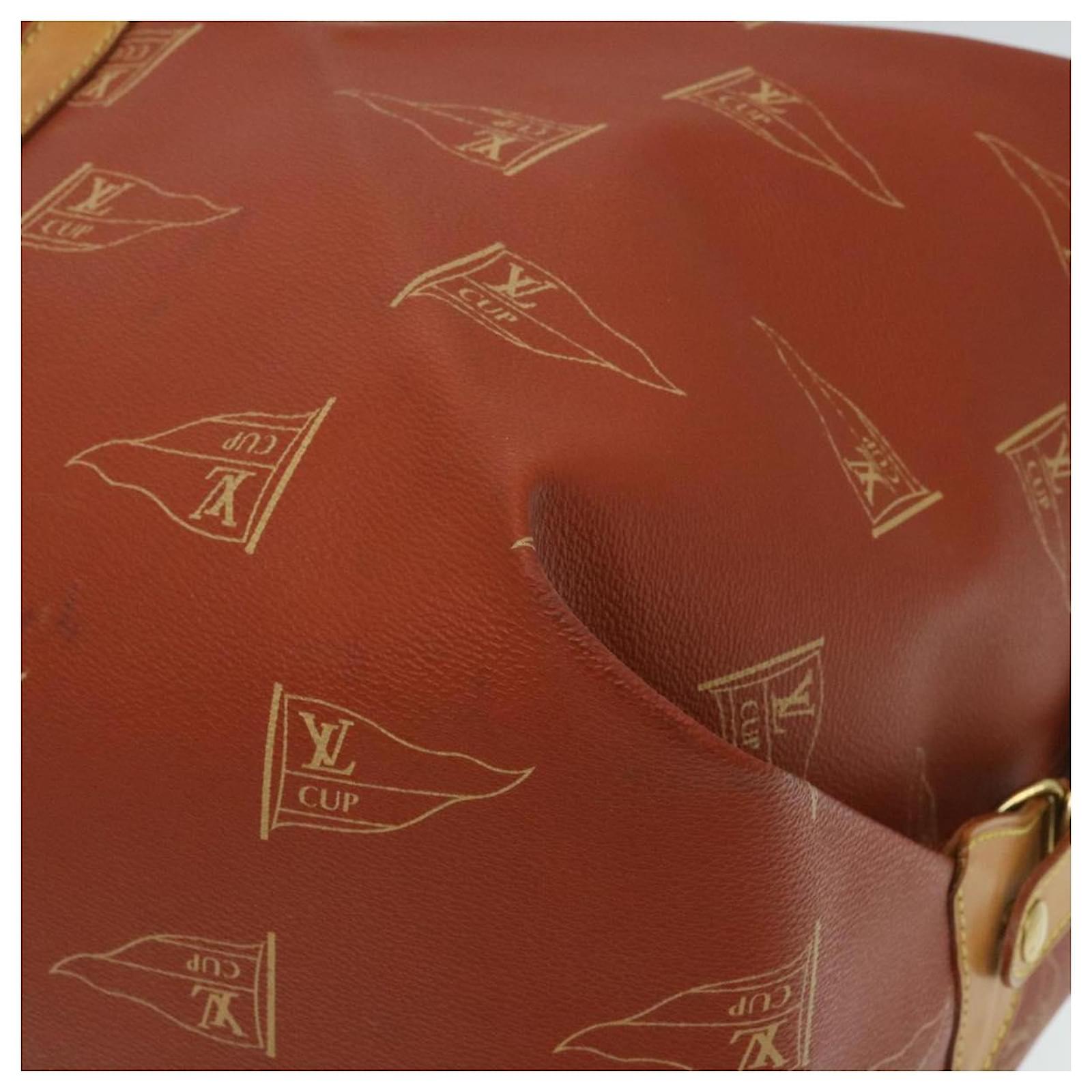 LOUIS VUITTON Copa Louis Vuitton Kabul Boston Bolso Rojo M80020  Autenticación LV1674