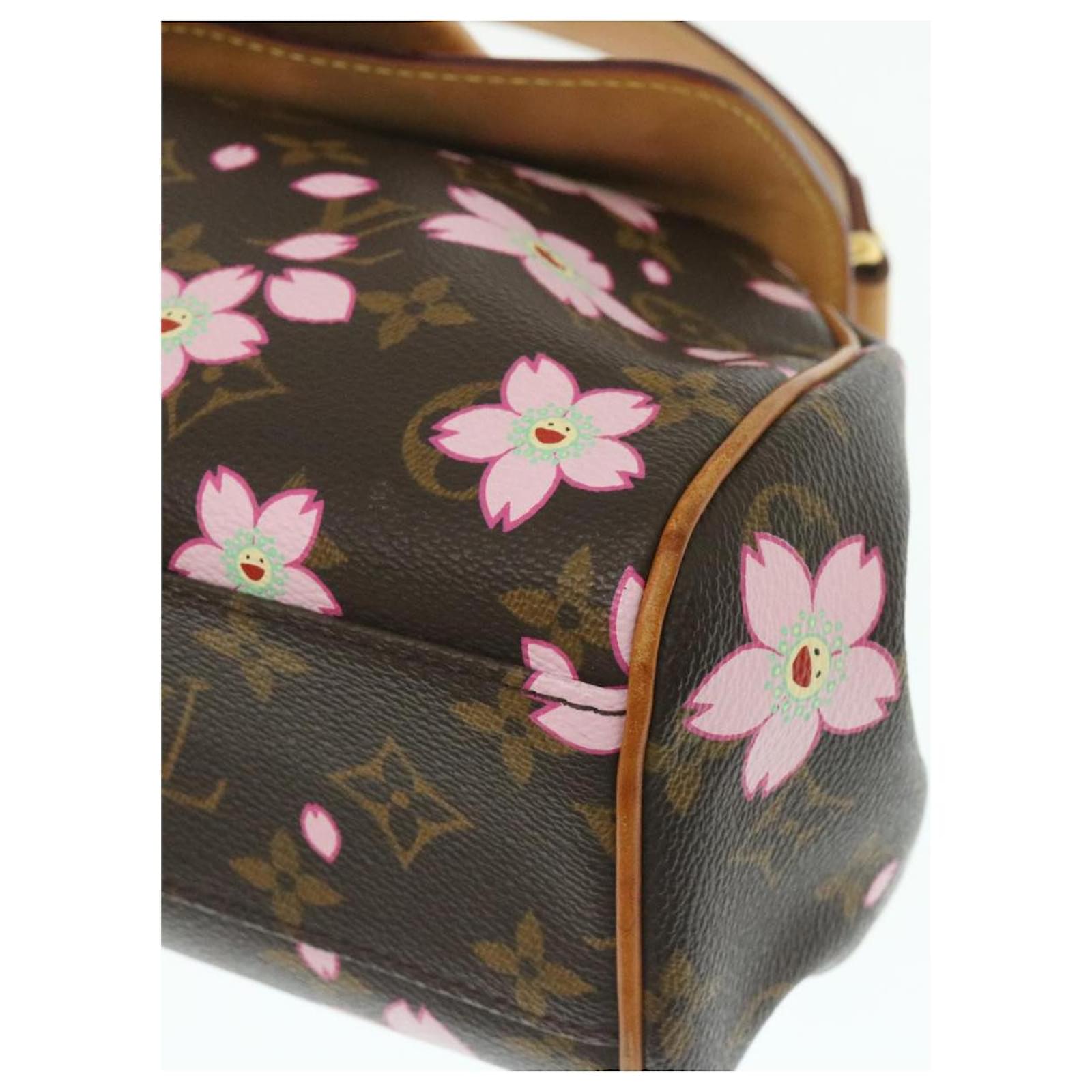 LOUIS VUITTON Monogram Cherry Blossom Sac Retro PM Hand Bag M92012 LV Auth  29255 Cloth ref.533312 - Joli Closet