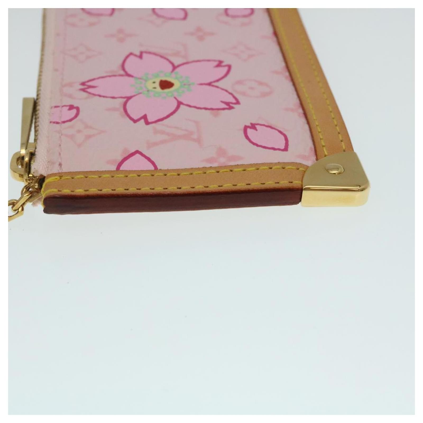 LOUIS VUITTON Monogram Cherry Blossom Pochette Cles Coin Purse M92015 LV  hk661 ref.897727 - Joli Closet