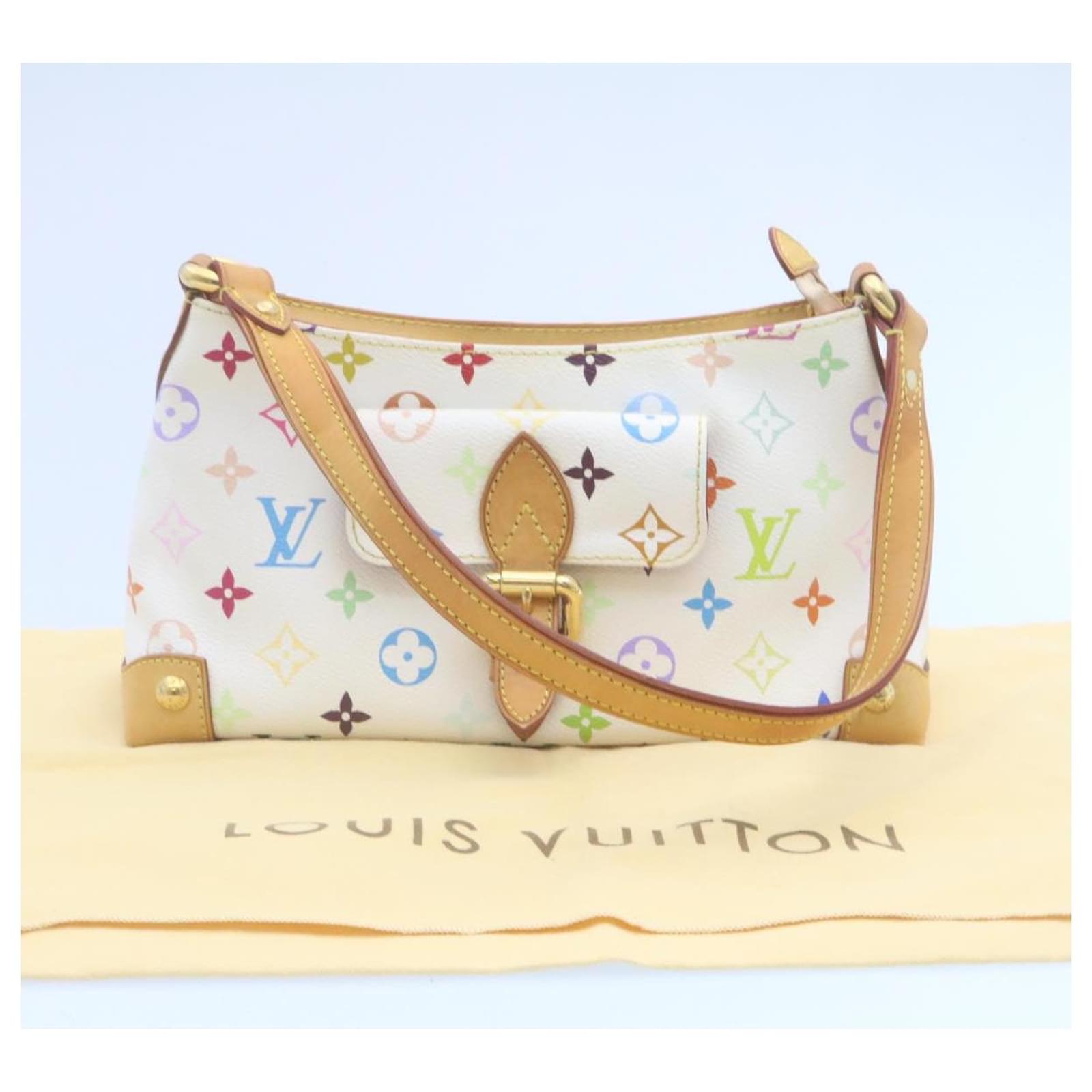 LOUIS VUITTON Monogram Multicolor Eliza Shoulder Bag White M40098 LV Auth  28732 ref.533480 - Joli Closet