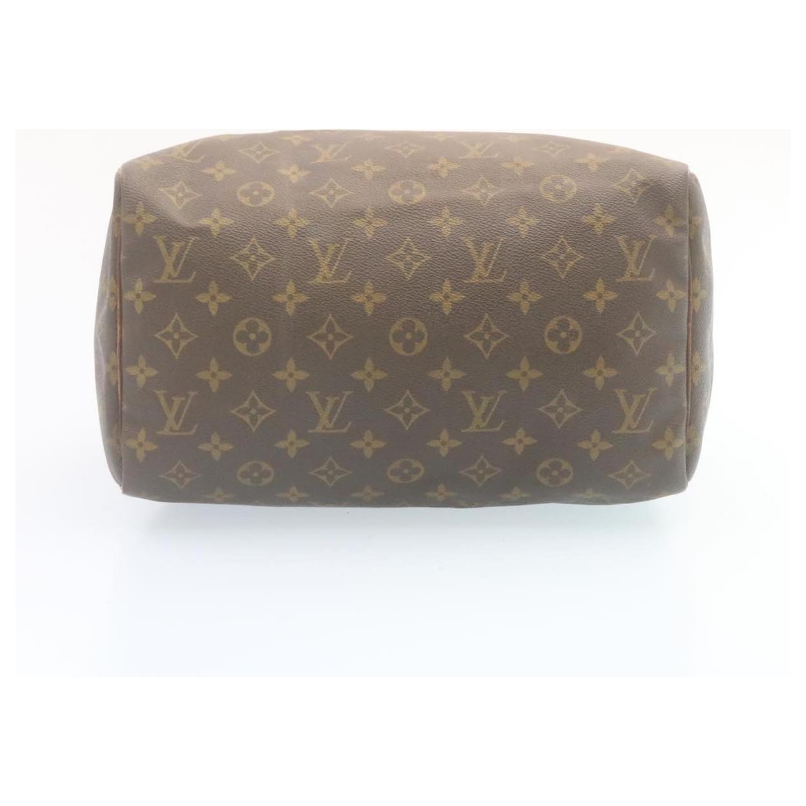 Louis Vuitton Monogram Speedy 30 Hand Bag M41526 LV Auth jk942 Cloth  ref.533758 - Joli Closet