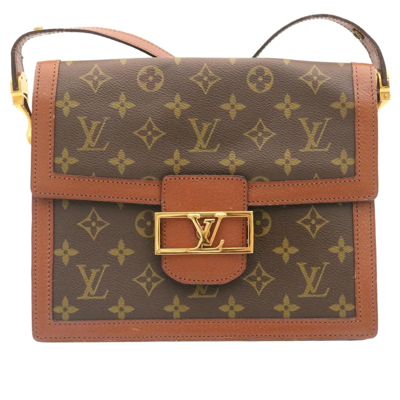 LOUIS VUITTON Monogram Sac Dauphine Shoulder Bag Vintage M51410 LV