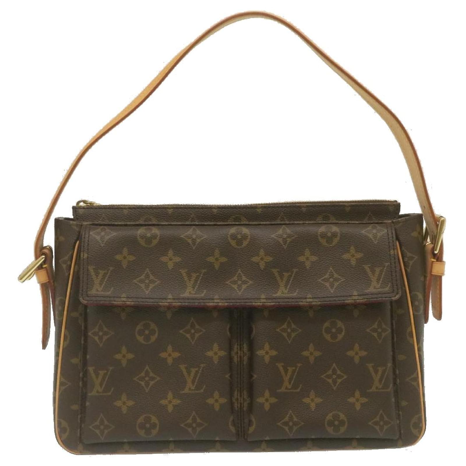 LOUIS VUITTON Monogram Viva Cite GM Shoulder Bag M51163 LV Auth ro267 Cloth  ref.533801 - Joli Closet