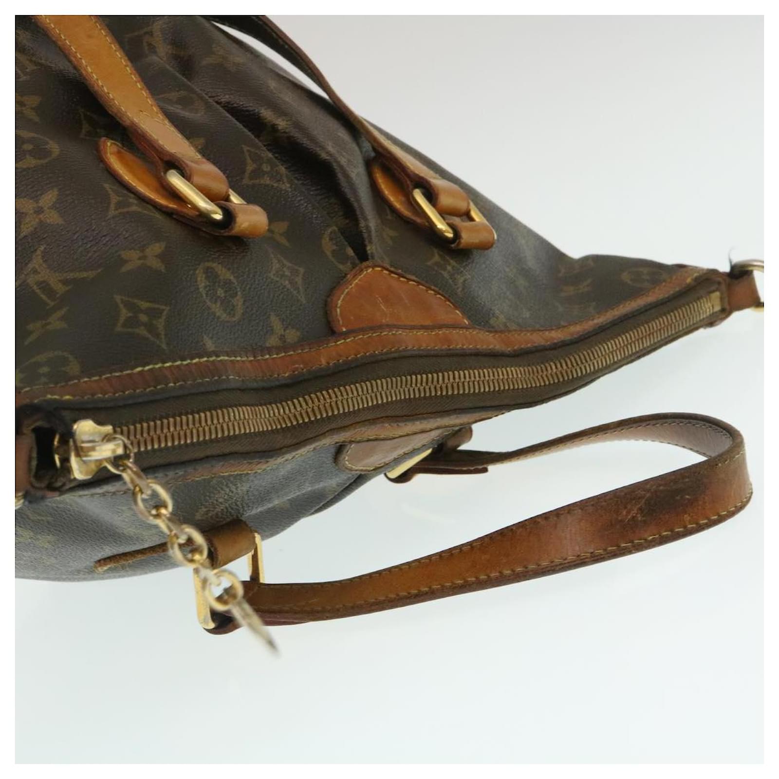 LOUIS VUITTON Monogram Palermo PM Tote Bag M40145 LV Auth 23375 Cloth  ref.335436 - Joli Closet