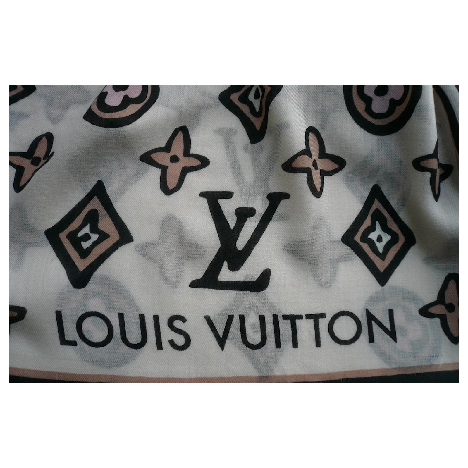 LOUIS VUITTON Scarf Stole Métis multicolor wool BE Rare model Multiple  colors ref.534216 - Joli Closet