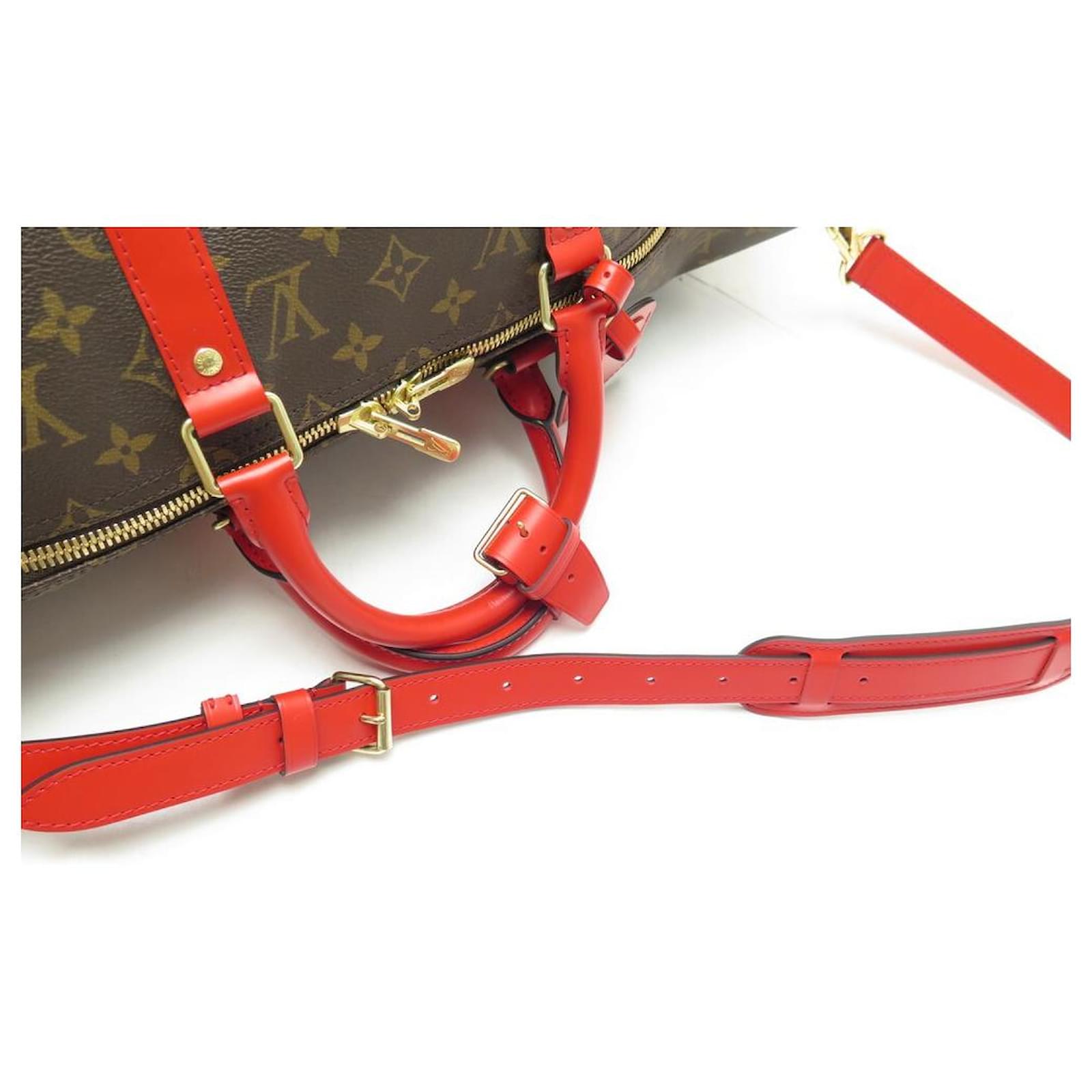 Louis Vuitton Crossbody Bag Red Leather ref.157709 - Joli Closet