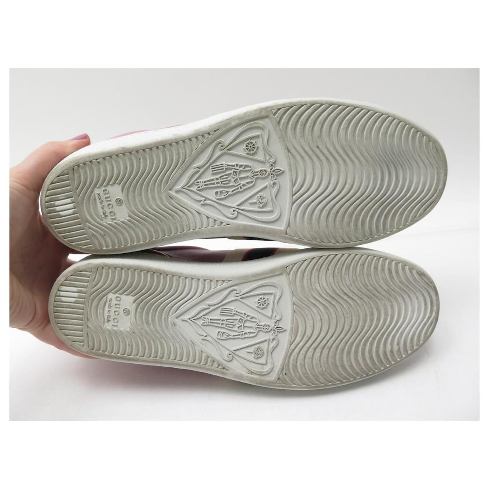 gucci shoes pink bottom