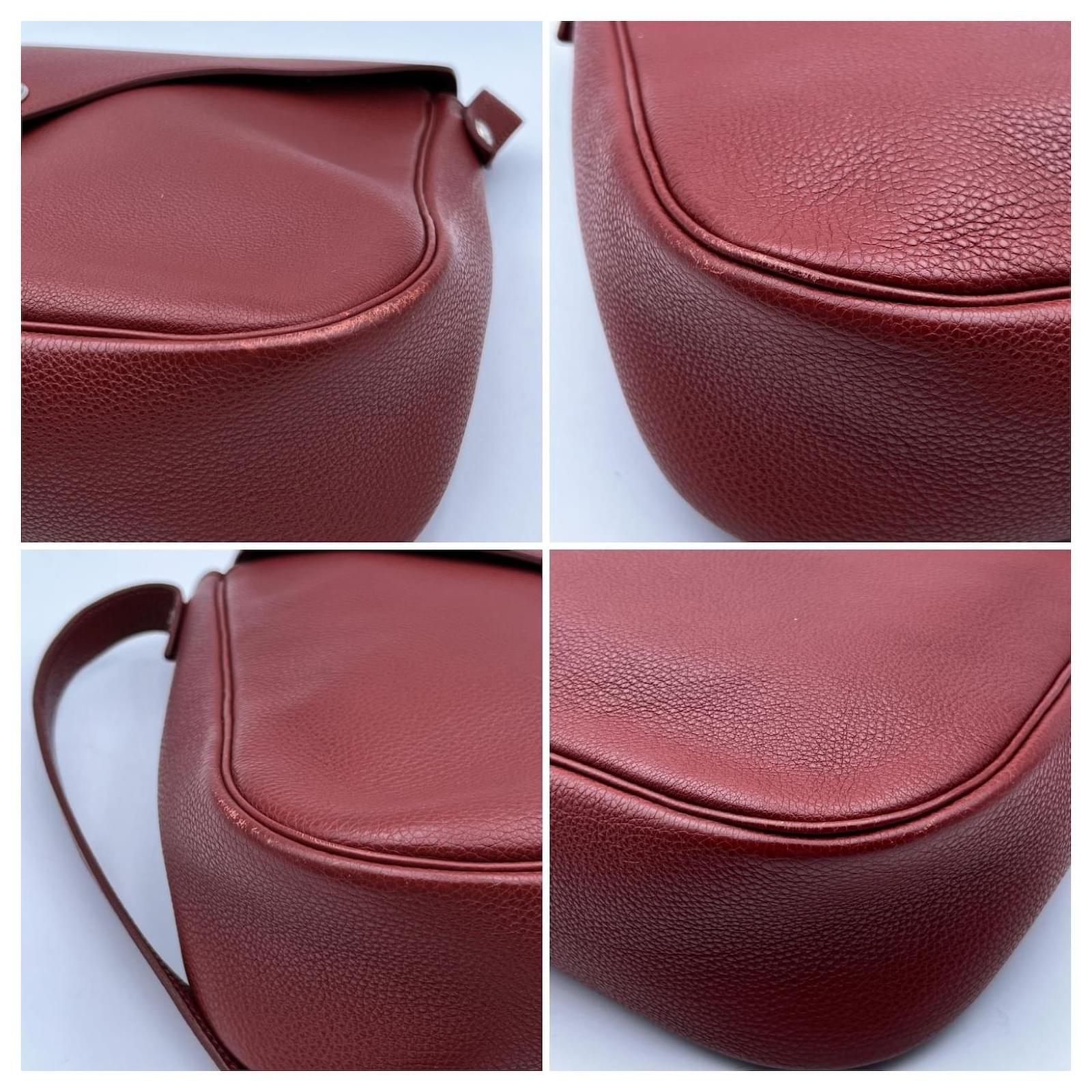Hermès Hermes Vintage Brown Leather Large Christine Envelope Shoulder Bag  ref.535208 - Joli Closet