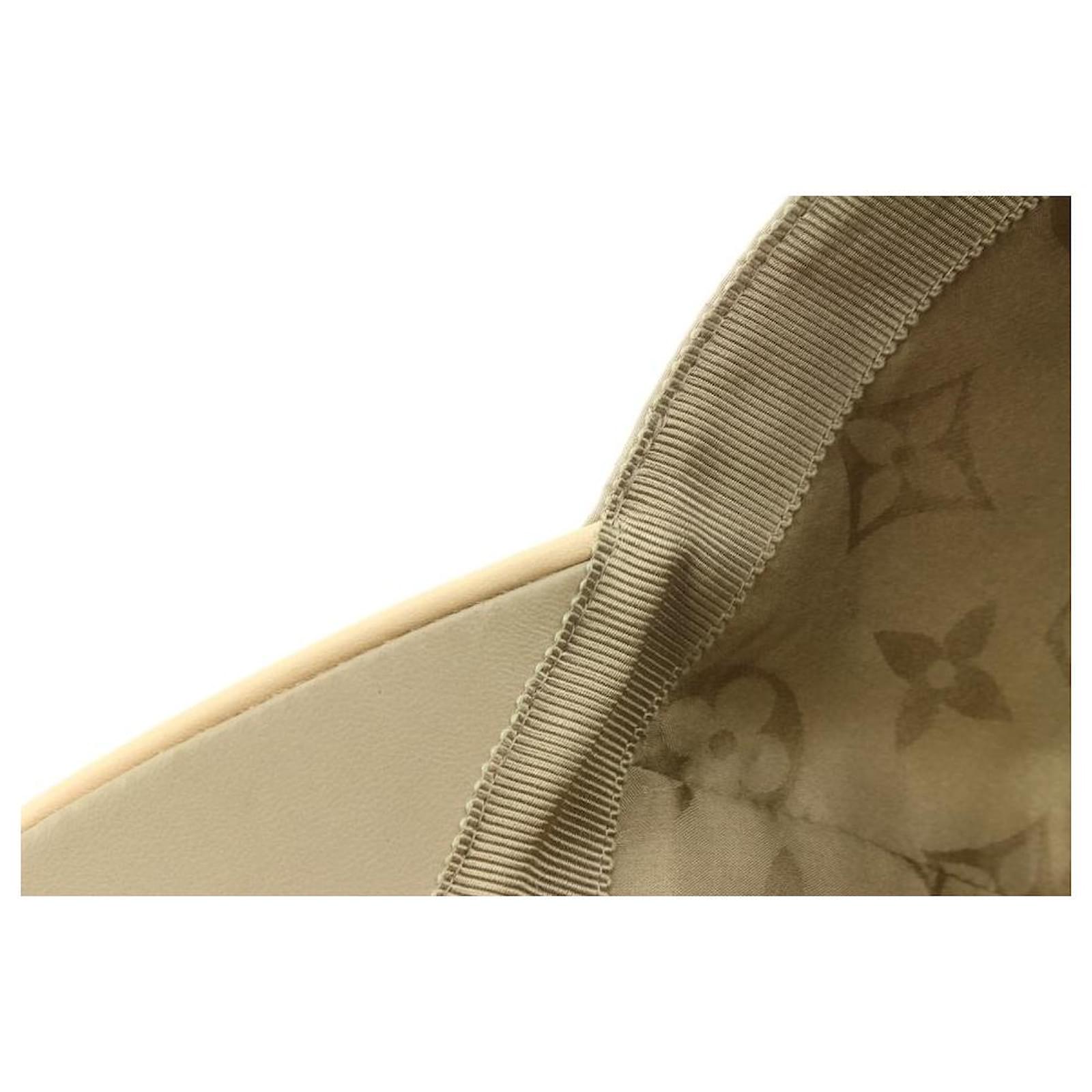 Louis Vuitton Beige x Brown Monogram Cap Ou Pas Baseball Hat Leather  ref.536159 - Joli Closet