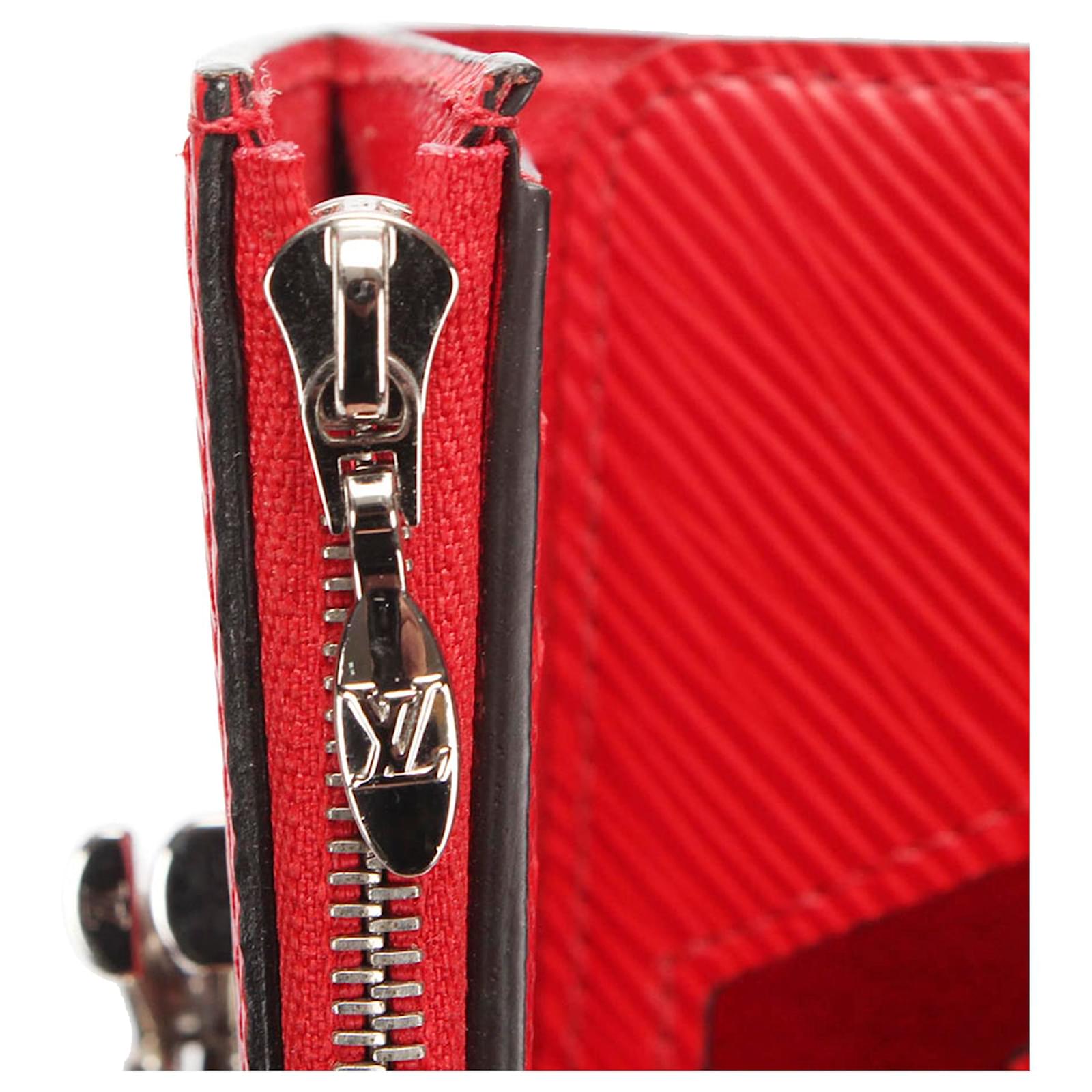 Louis Vuitton Twist Wallet Epi Leather Compact Red 2033112