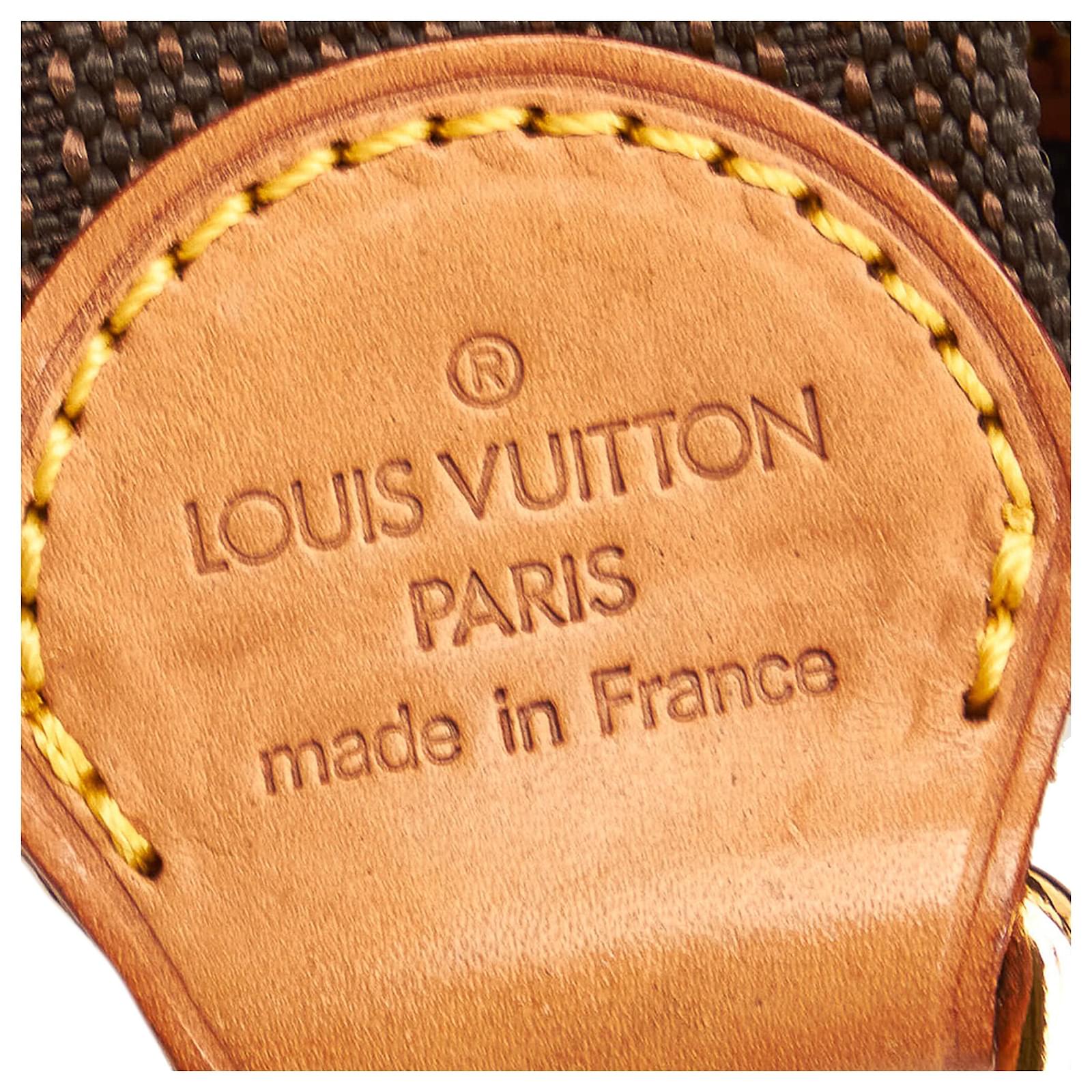 Louis Vuitton Brown Canvas Shoulder Bag Strap Cloth Cloth ref.536284 - Joli  Closet
