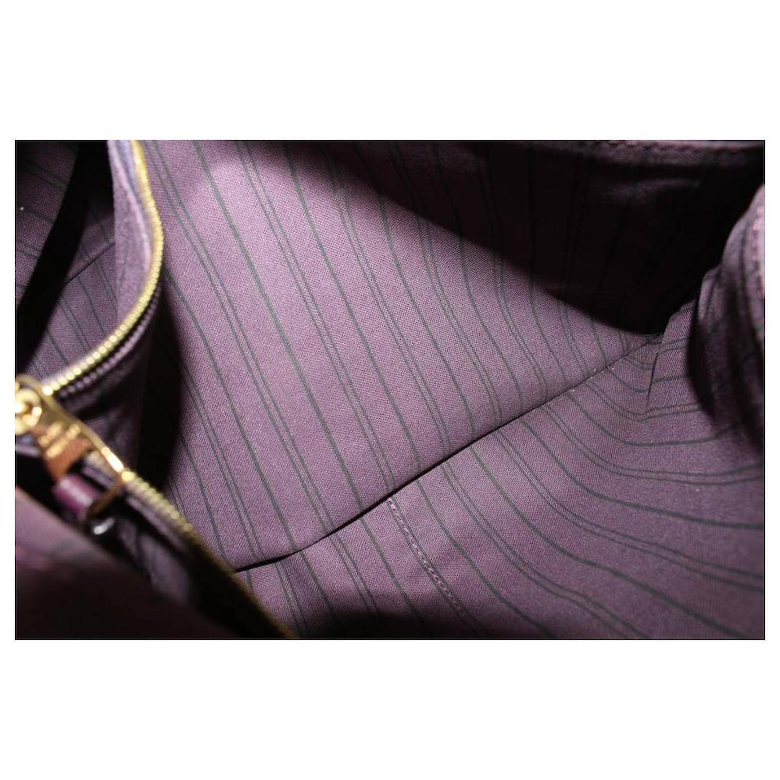 Louis Vuitton Purple Monogram Empreinte Audacieuse MM Hobo 2way