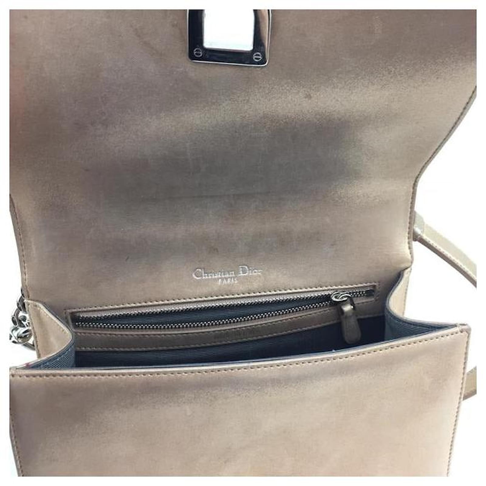 Dior Diorama Metallic Nude Cross Body Shoulder Bag Beige ref.537185 - Joli  Closet