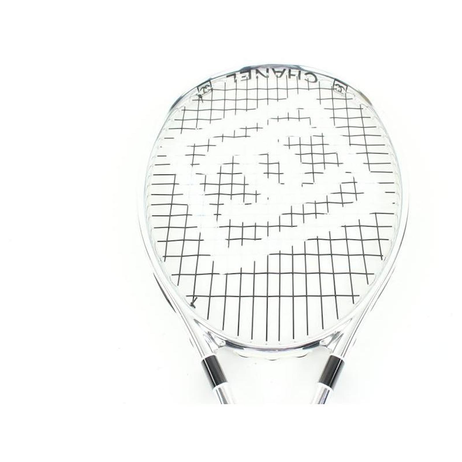 Chanel Rare CC Logo Tennis Racquet Sports Racket with Carrying Case  ref.537593 - Joli Closet