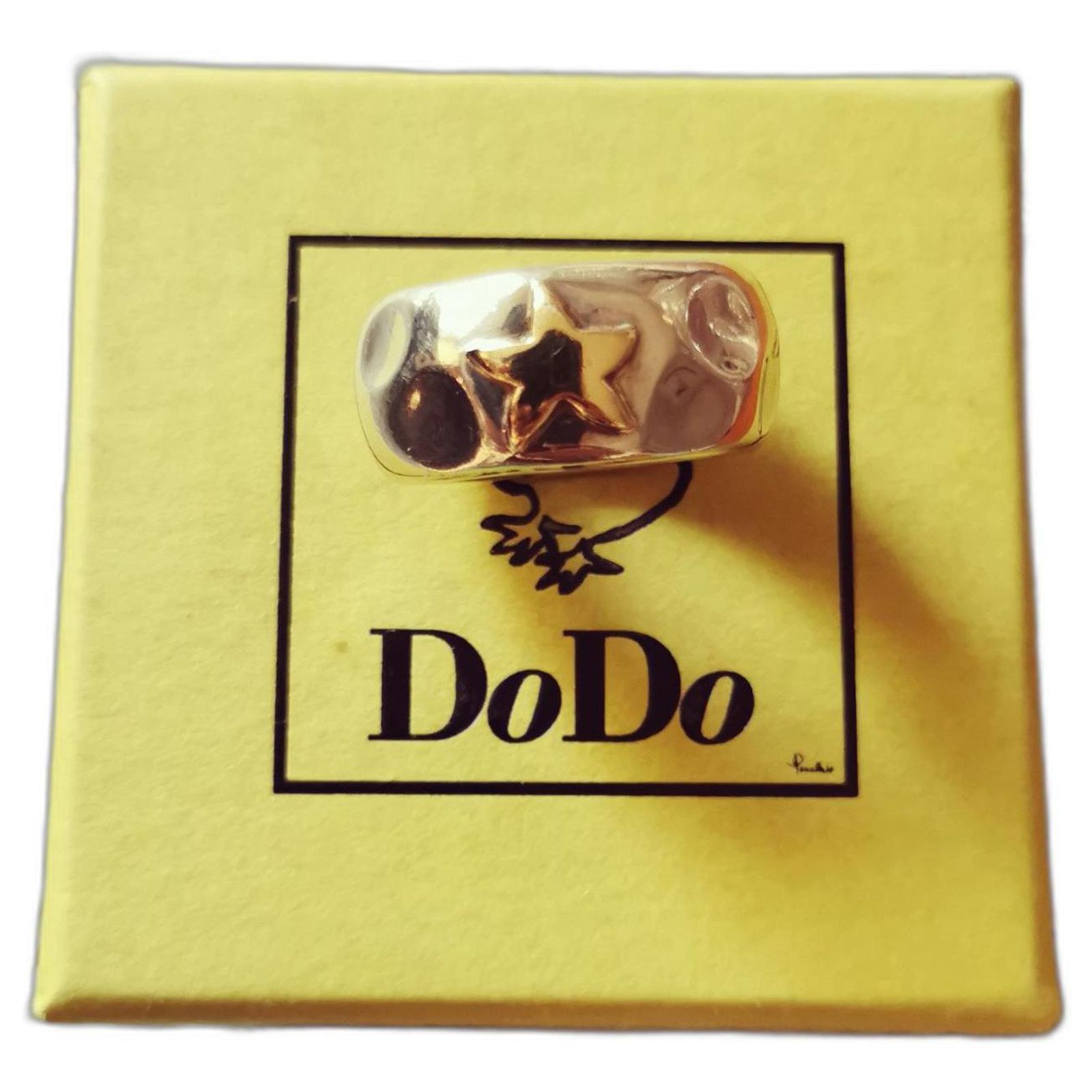 Dodo Pomellato Ring aus massivem Silber 925 Geld ref.538040 - Joli Closet